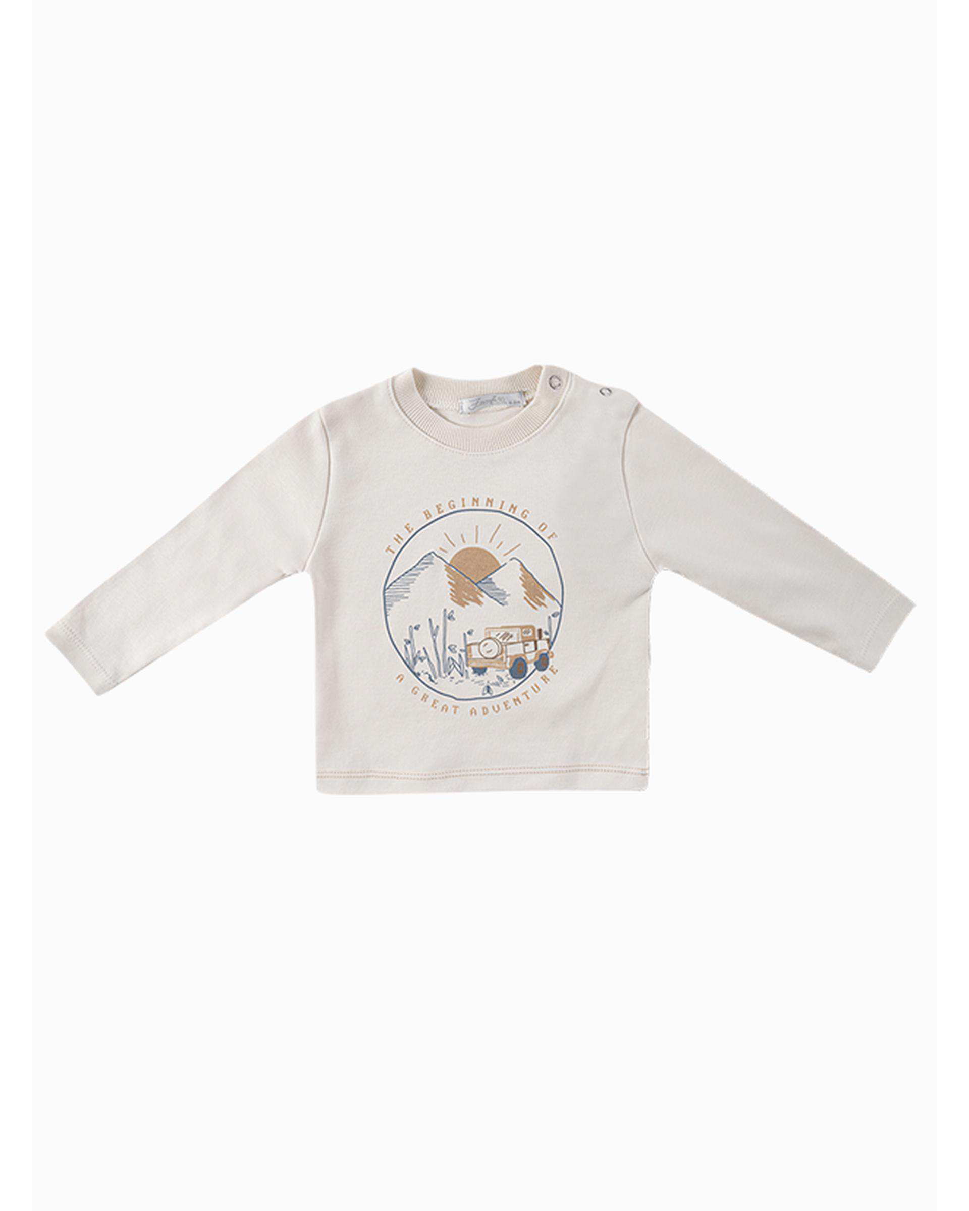 ست سه تکه لباس پسرانه نوزادی فیورلا Fiorella مدل کمپینگ کد 25544