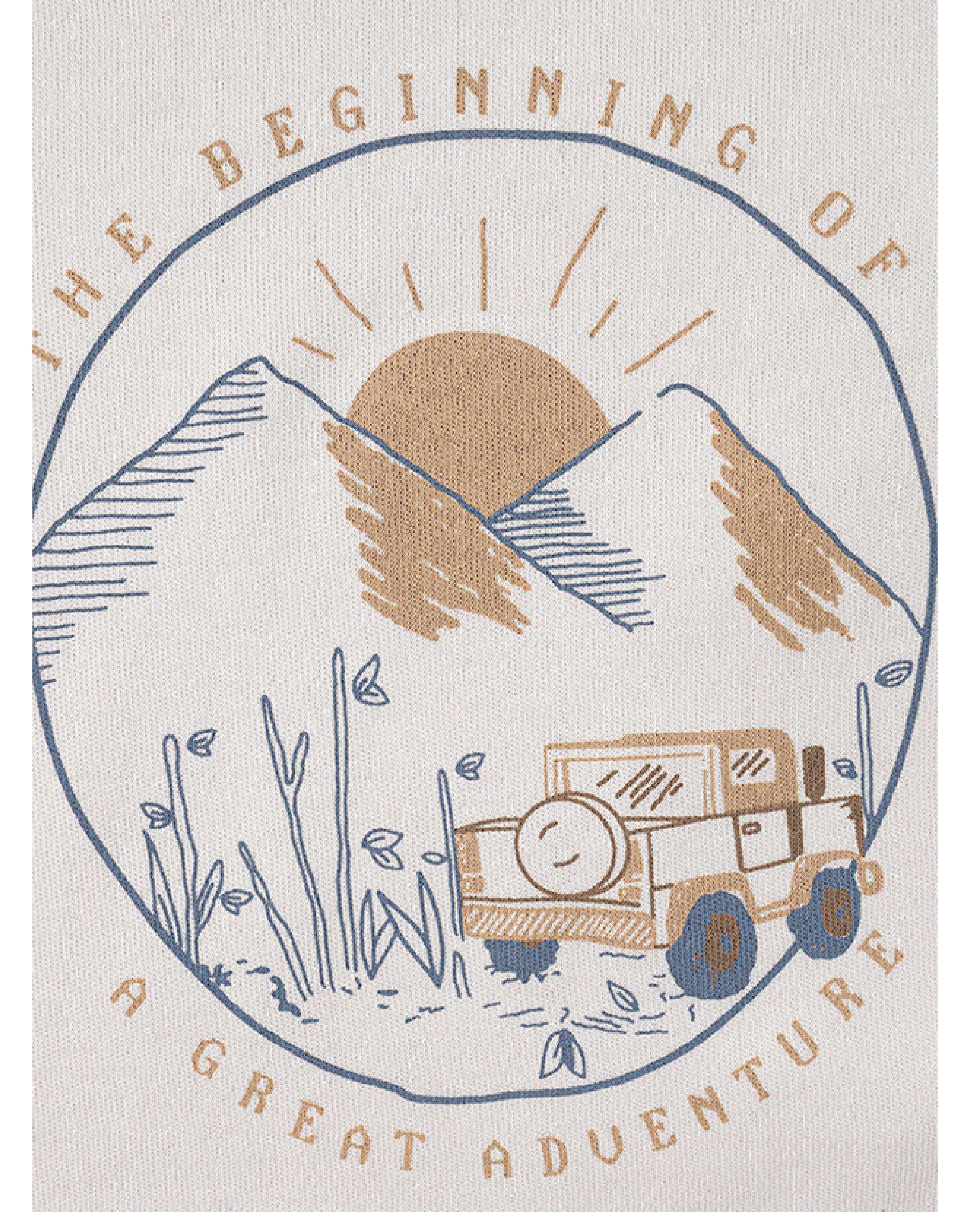 ست سه تکه لباس پسرانه نوزادی فیورلا Fiorella مدل کمپینگ کد 25544