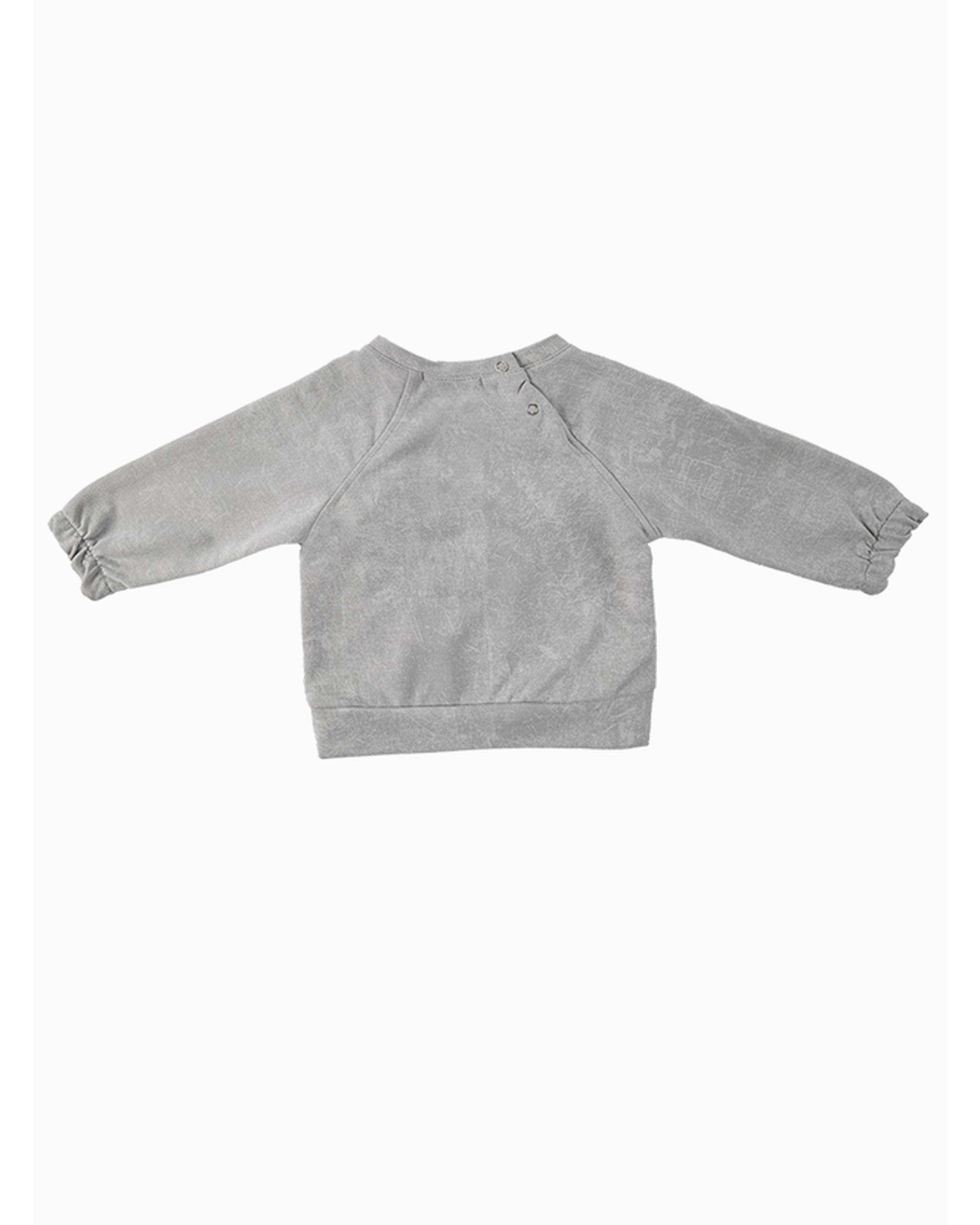 ست بلوز و شلوار پسرانه نوزادی طوسی فیورلا Fiorella مدل خرگوش کد 25547