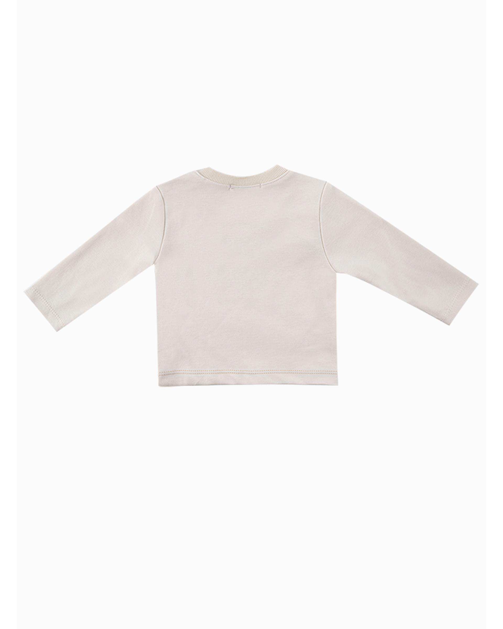 ست لباس پسرانه نوزادی خاکستری فیورلا Fiorella مدل شیر کد 25549