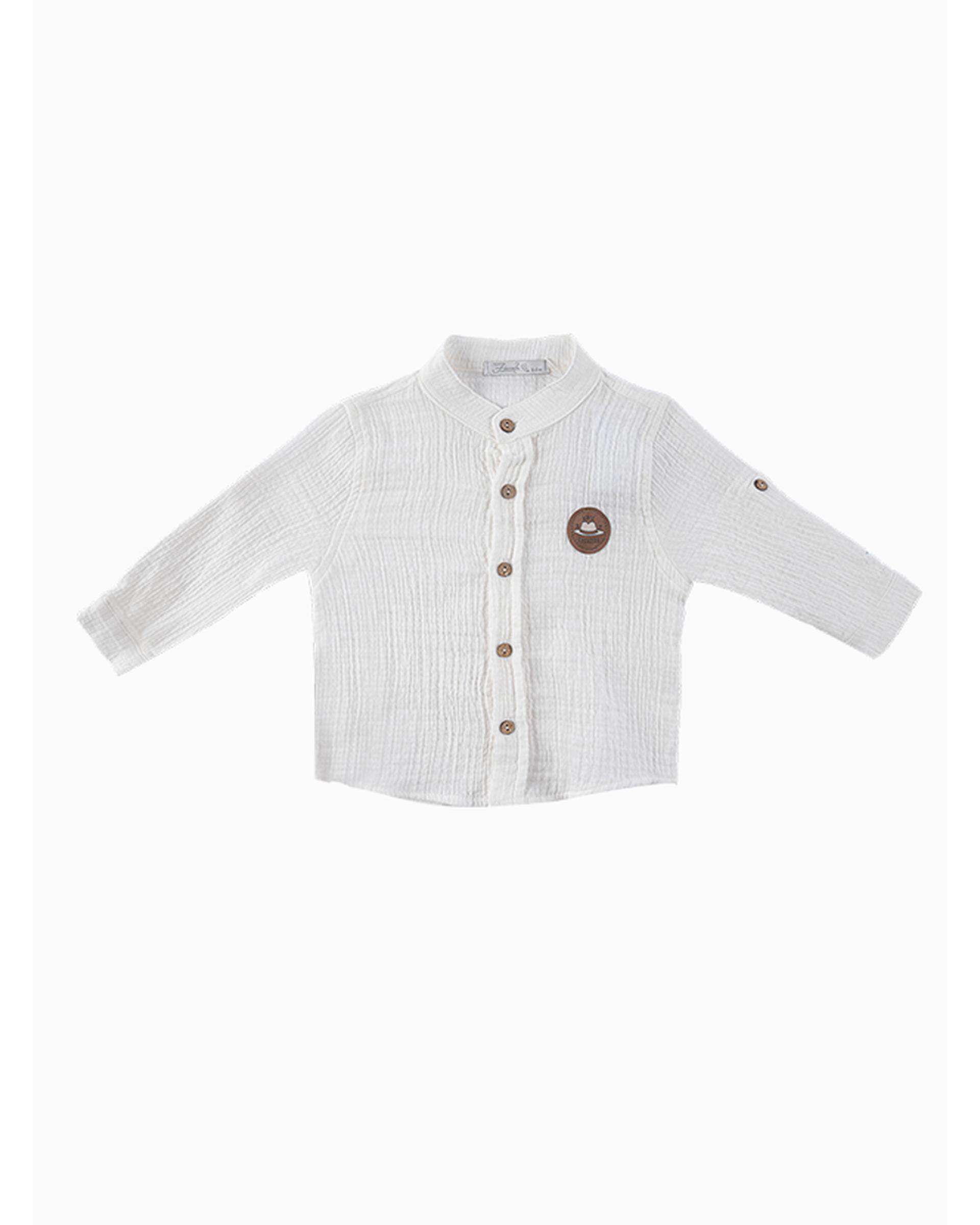 ست شومیز و شلوار پسرانه نوزادی فیورلا Fiorella مدل اردکی کد 25553