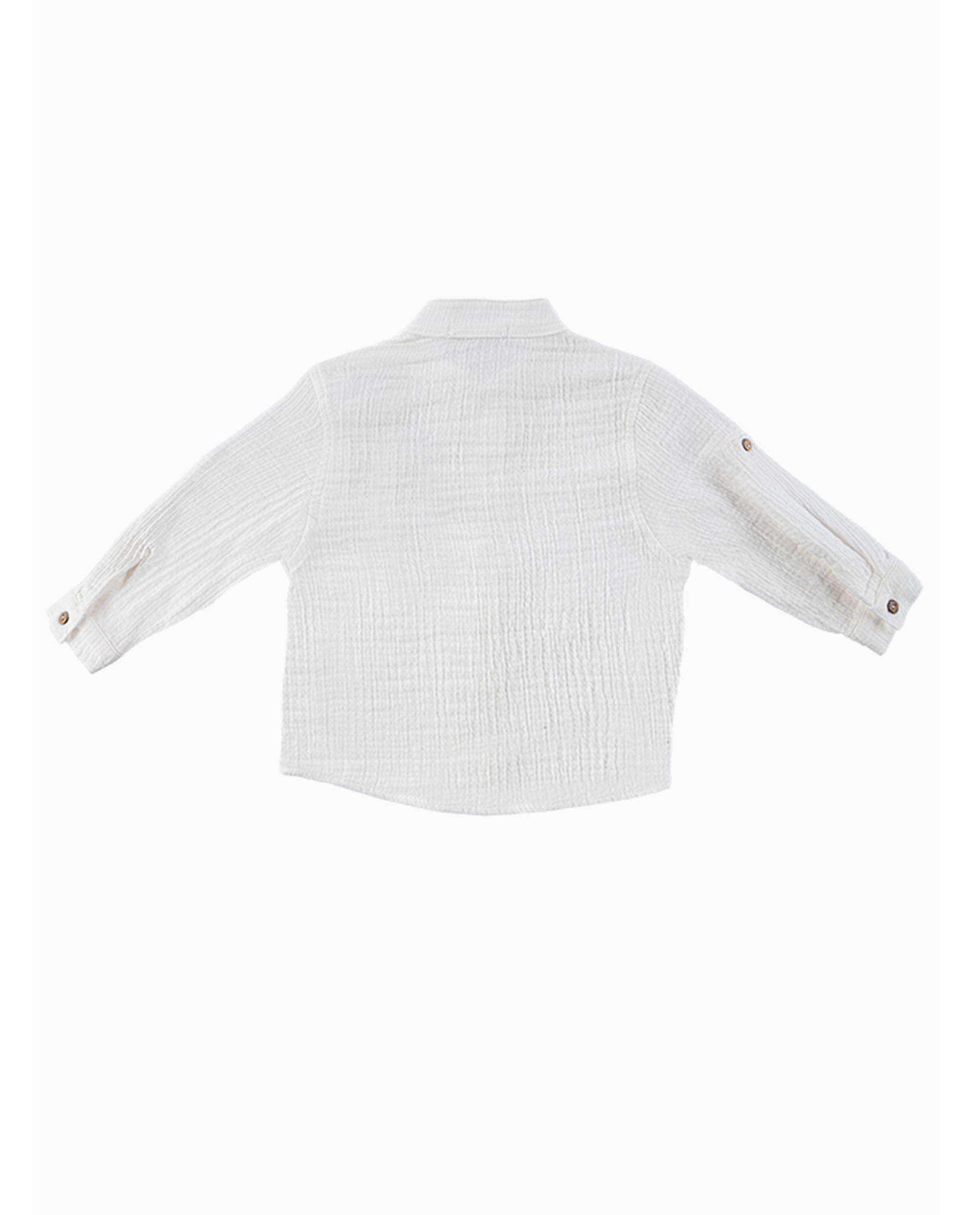 ست شومیز و شلوار پسرانه نوزادی فیورلا Fiorella مدل اردکی کد 25553