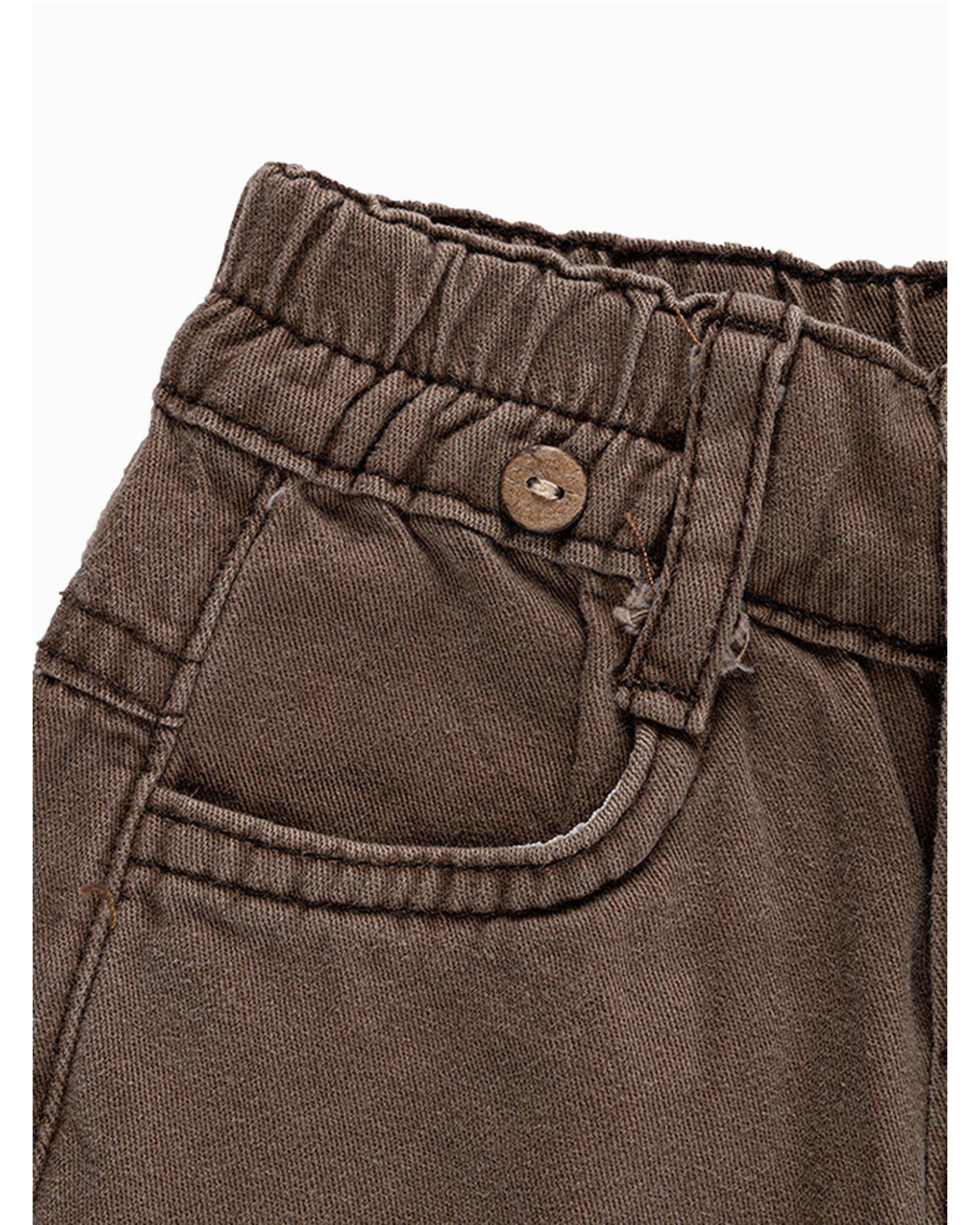 ست شومیز و شلوار پسرانه نوزادی آبی فیورلا Fiorella مدل جنگل کد 25554