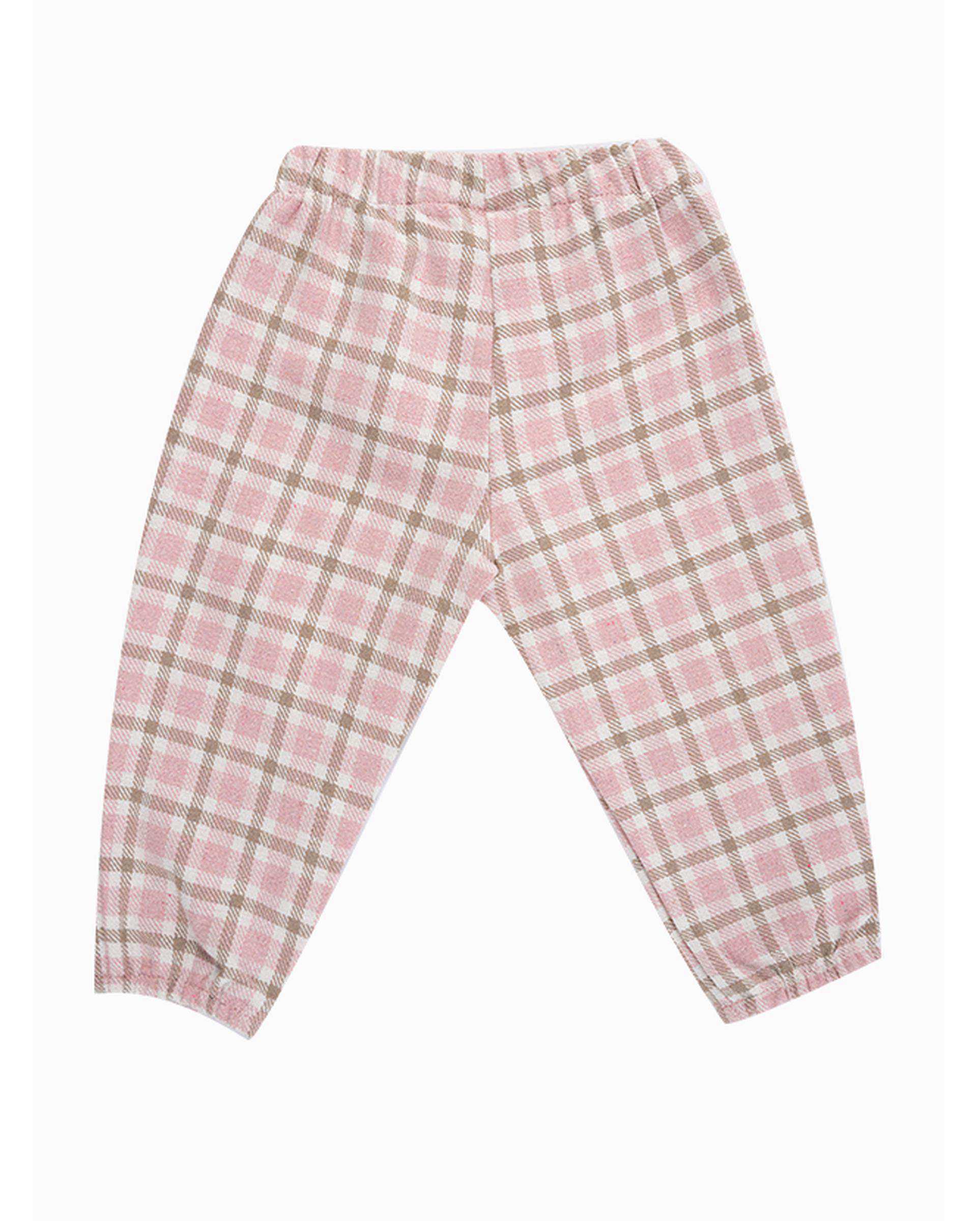 ست سه تکه لباس دخترانه نوزادی صورتی فیورلا Fiorella مدل دخترک کد 25558