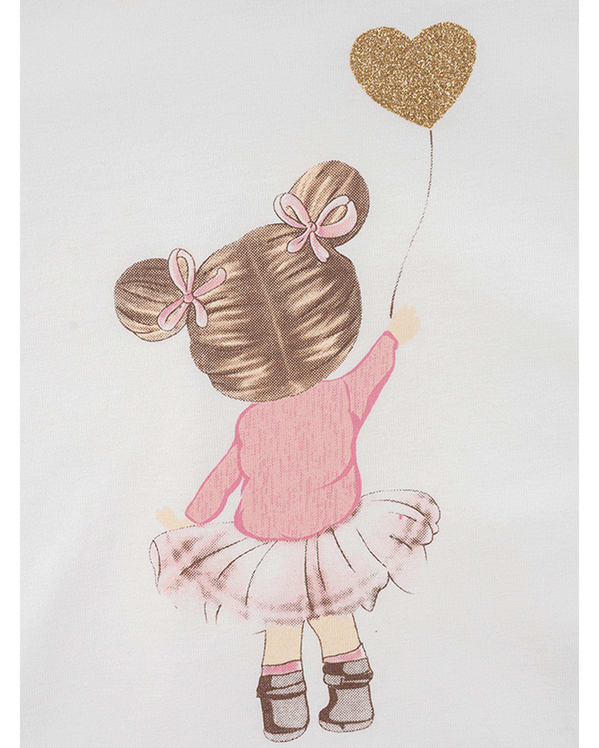 ست سه تکه لباس دخترانه نوزادی صورتی فیورلا Fiorella مدل دخترک کد 25558