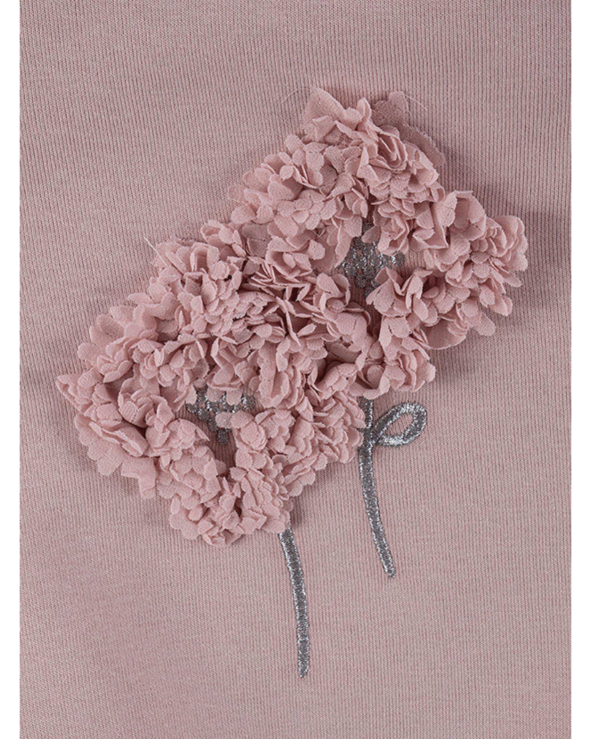 ست بلوز و شلوار دخترانه نوزادی صورتی فیورلا Fiorella مدل پریچهر کد 25559