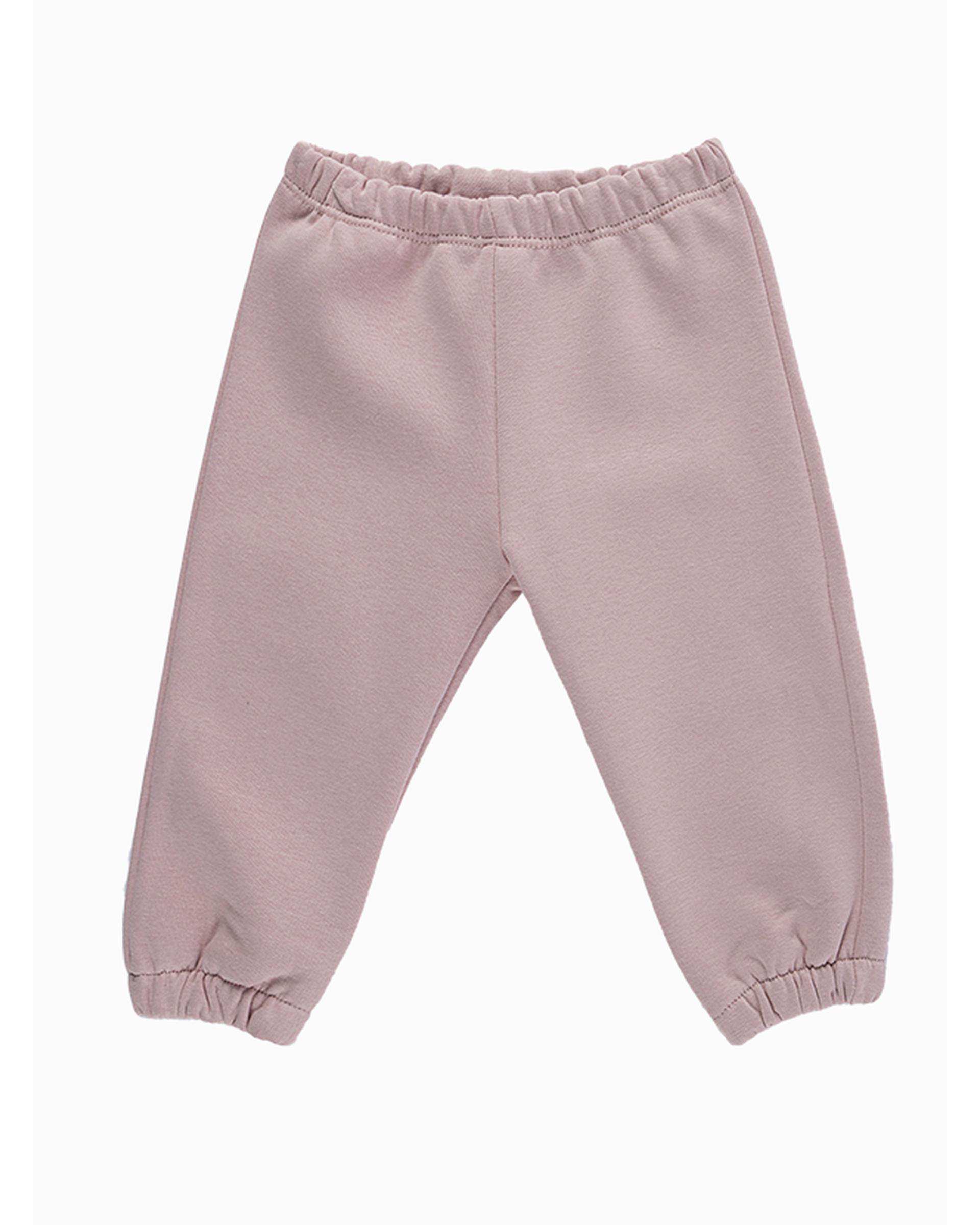 ست بلوز و شلوار دخترانه نوزادی صورتی فیورلا Fiorella مدل پریچهر کد 25559