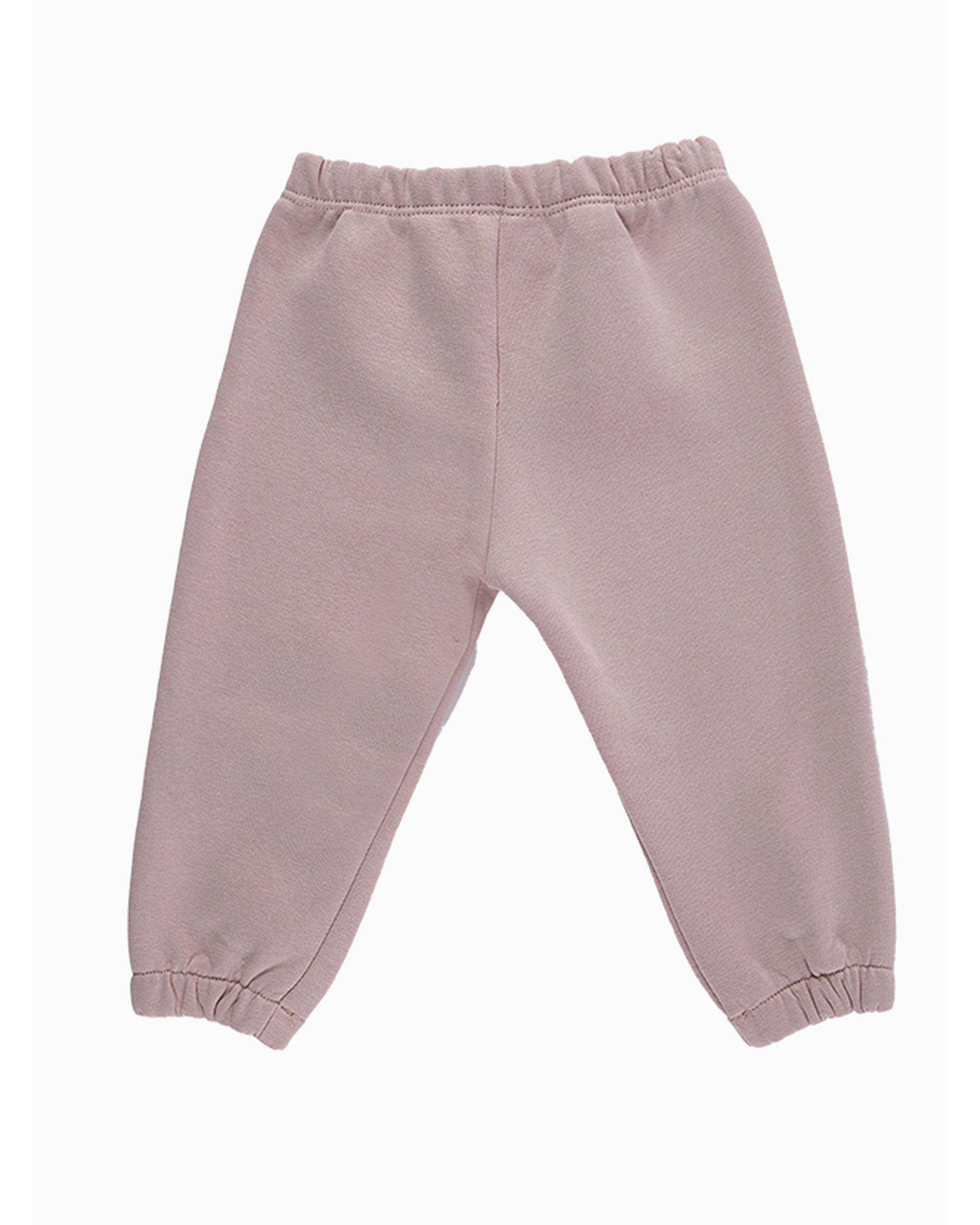 ست بلوز و شلوار دخترانه نوزادی صورتی فیورلا Fiorella مدل پریچهر کد 25559