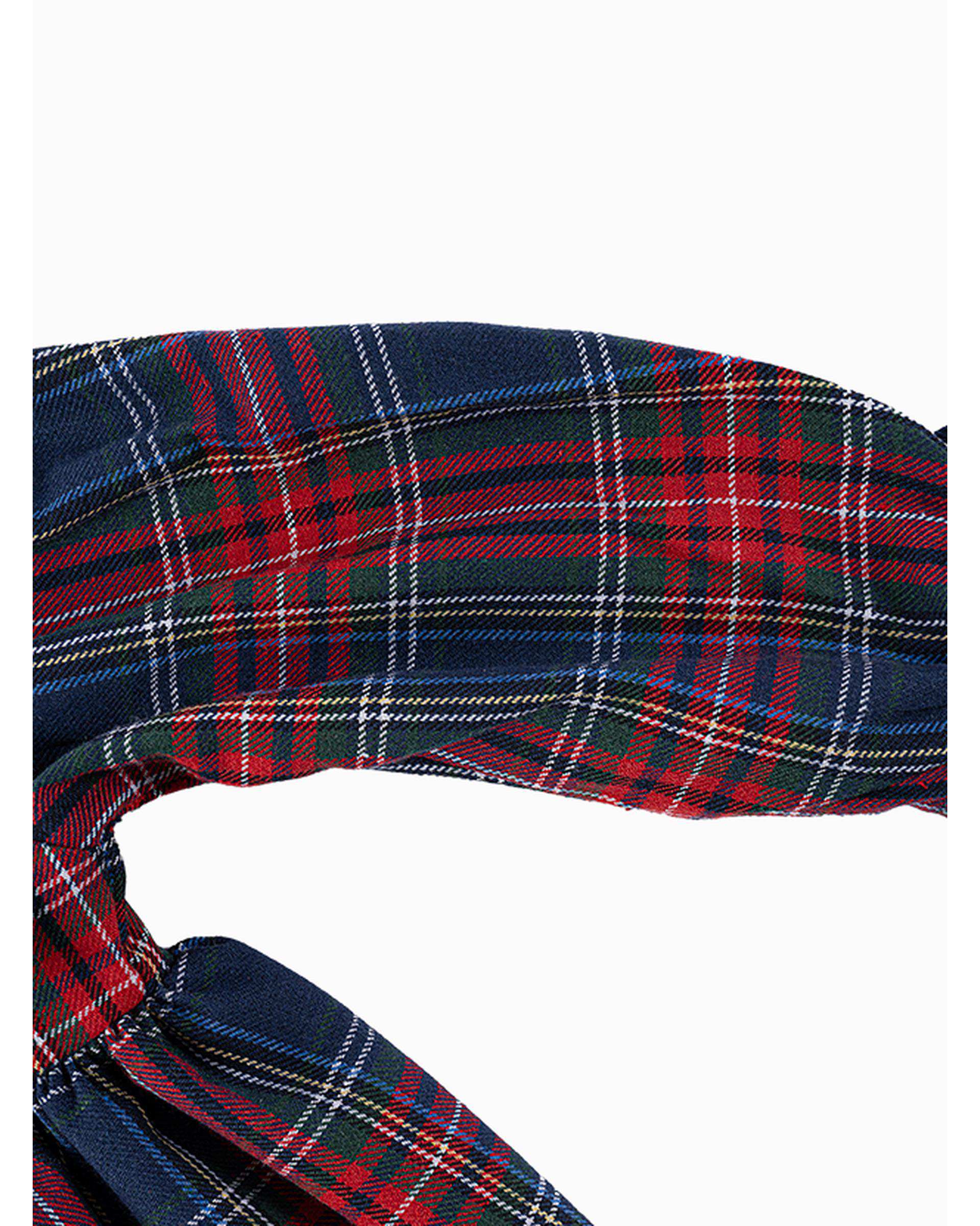 پیراهن دخترانه نوزادی سرمه ای قرمز فیورلا Fiorella مدل سولماز کد 25560