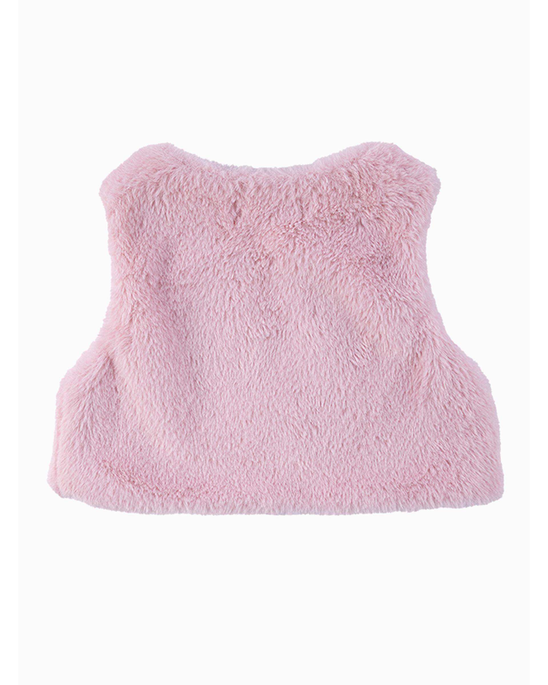 ست سه تکه لباس دخترانه نوزادی صورتی فیورلا Fiorella مدل سارینا کد 25563