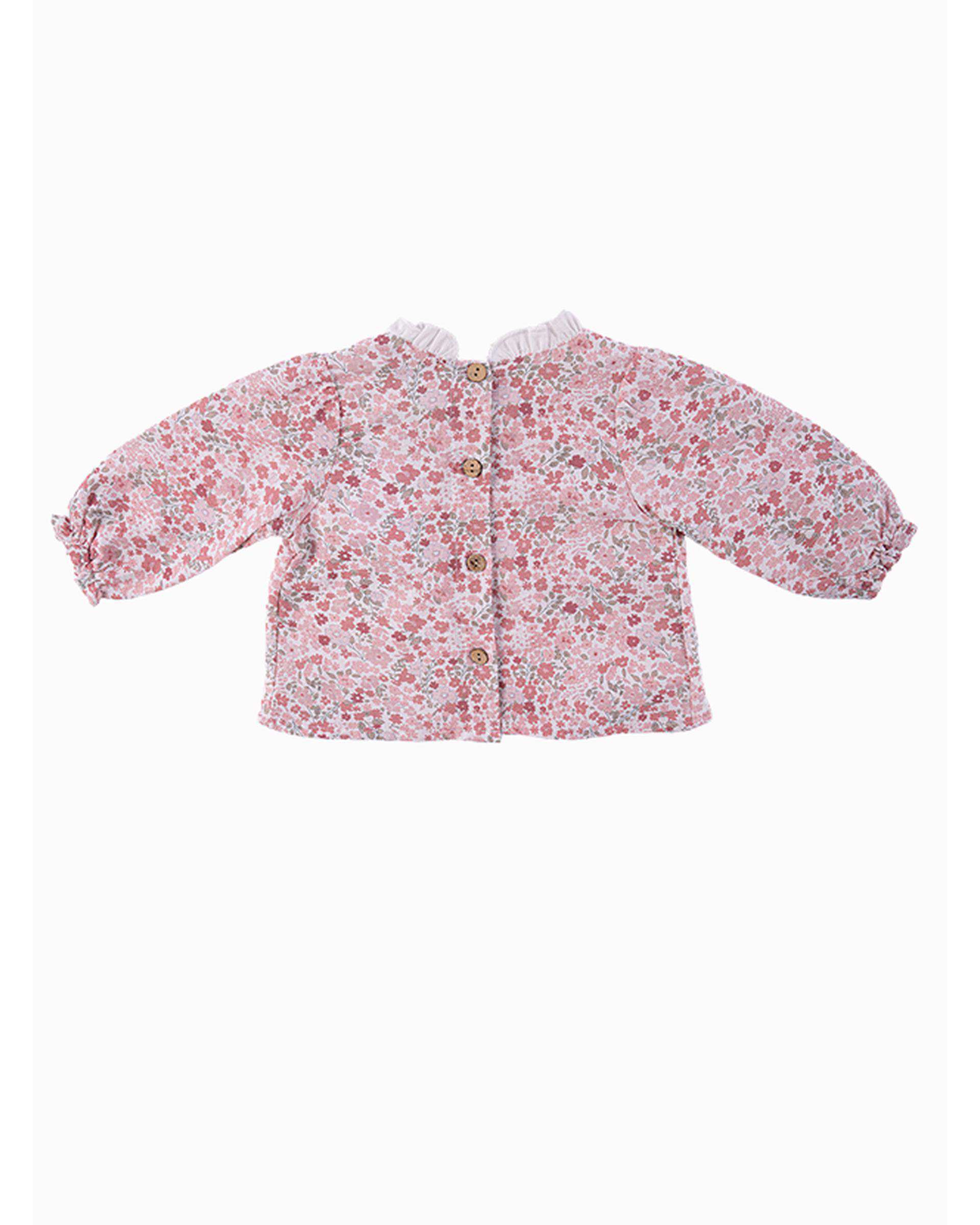 ست سه تکه لباس دخترانه نوزادی صورتی فیورلا Fiorella مدل سارینا کد 25563