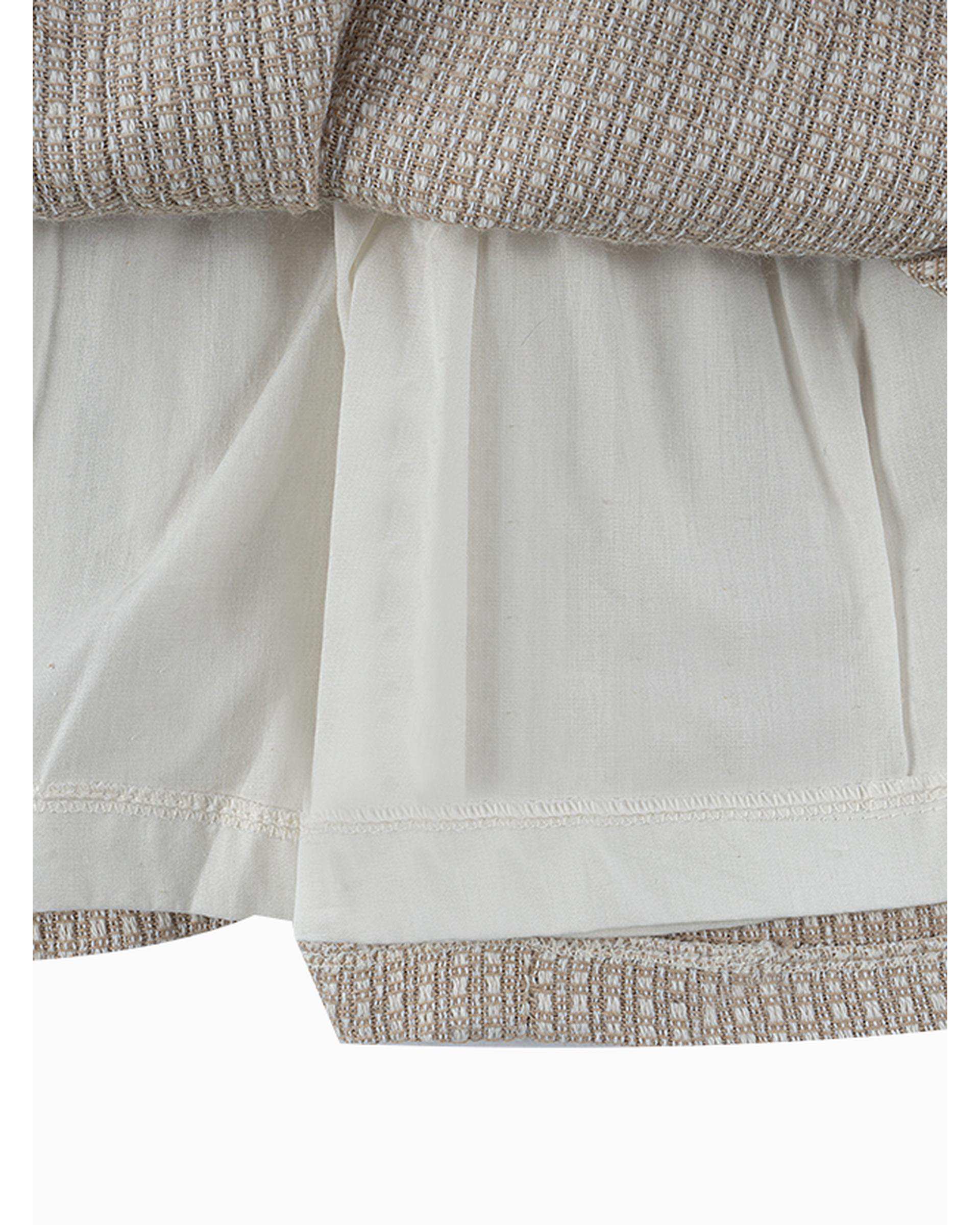 پیراهن دخترانه کرم فیورلا Fiorella مدل خرس کوچولو 2 کد 35511