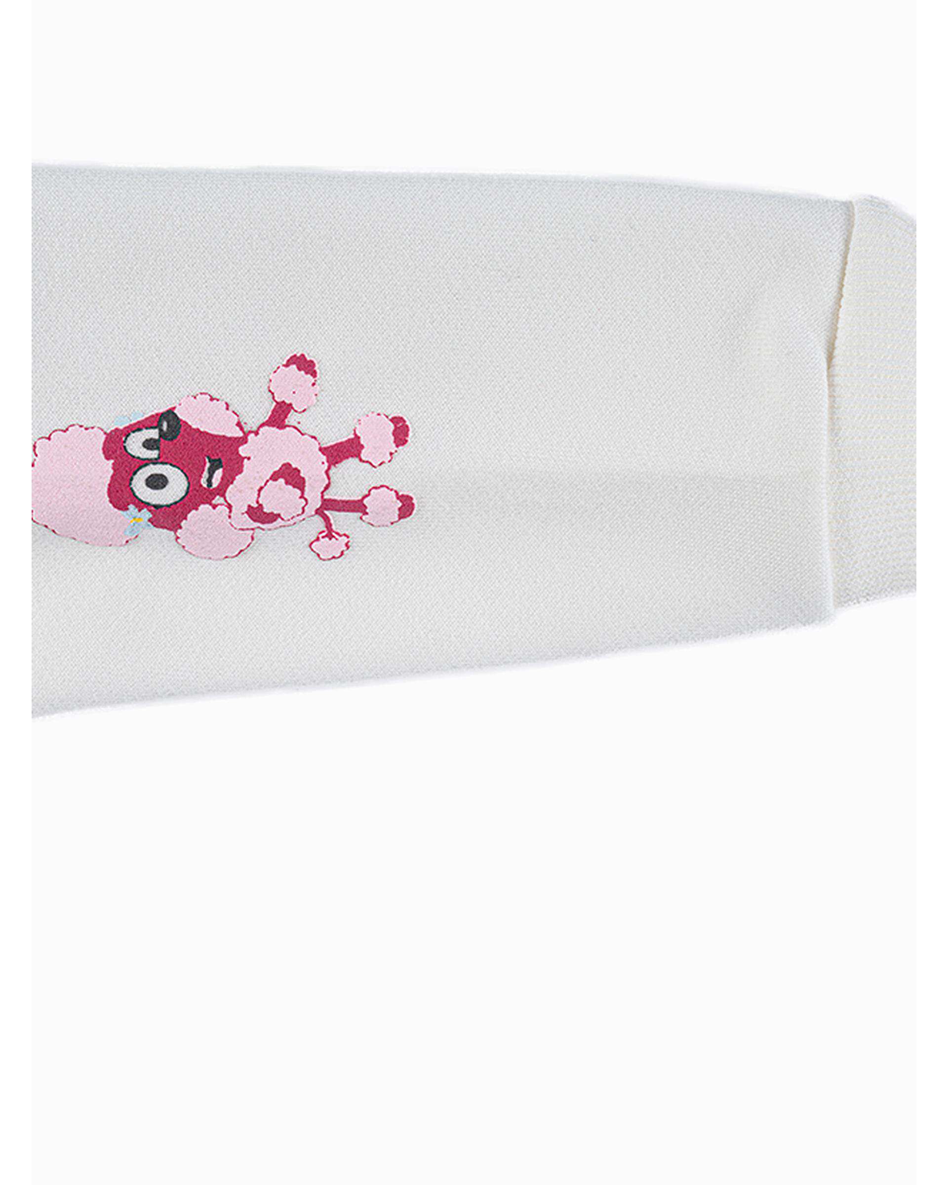 ست بلوز و شلوار دخترانه استخوانی صورتی فیورلا Fiorella مدل بلوئی و دوستان 2 کد 35517