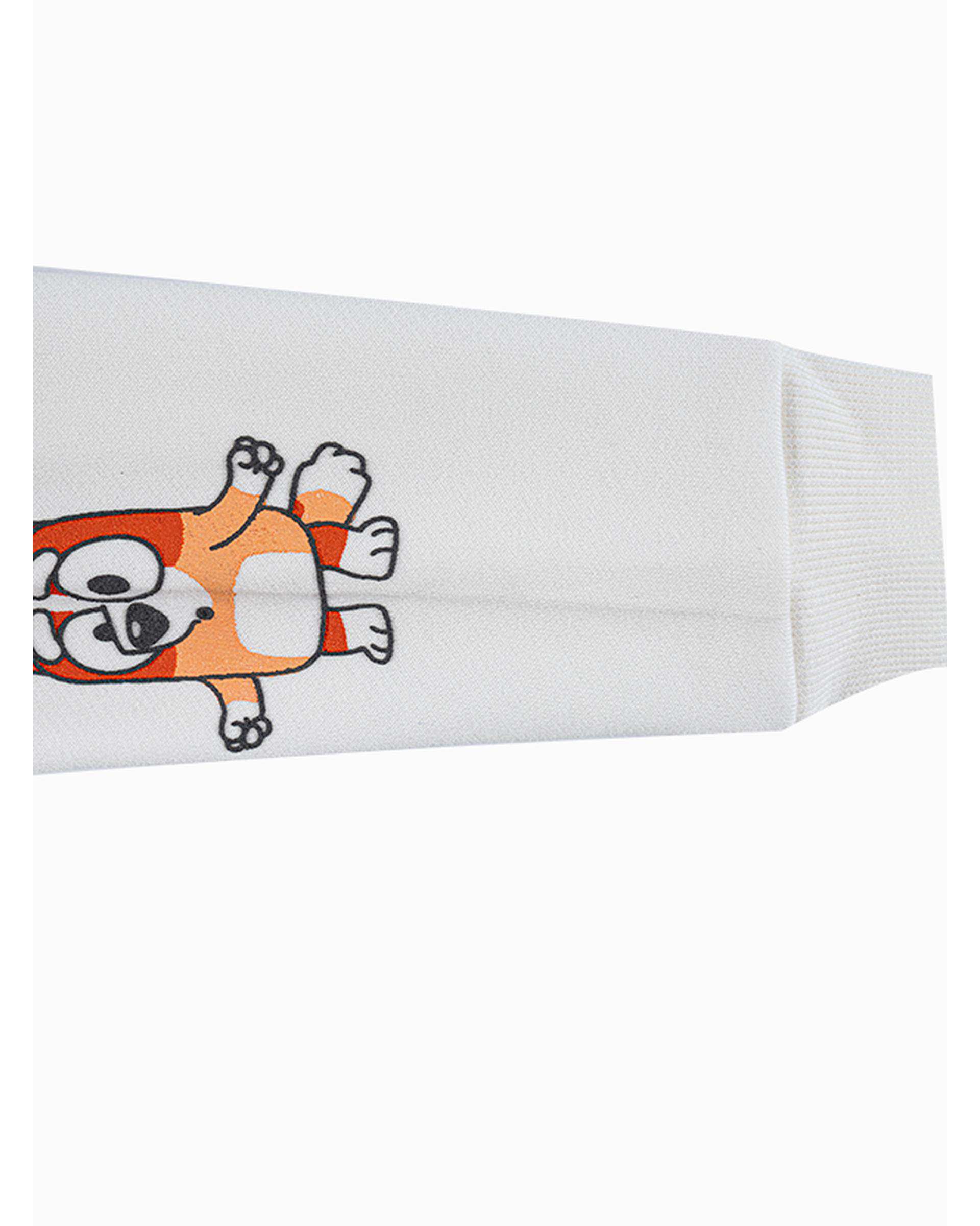 ست بلوز و شلوار دخترانه استخوانی صورتی فیورلا Fiorella مدل بلوئی و دوستان 2 کد 35517