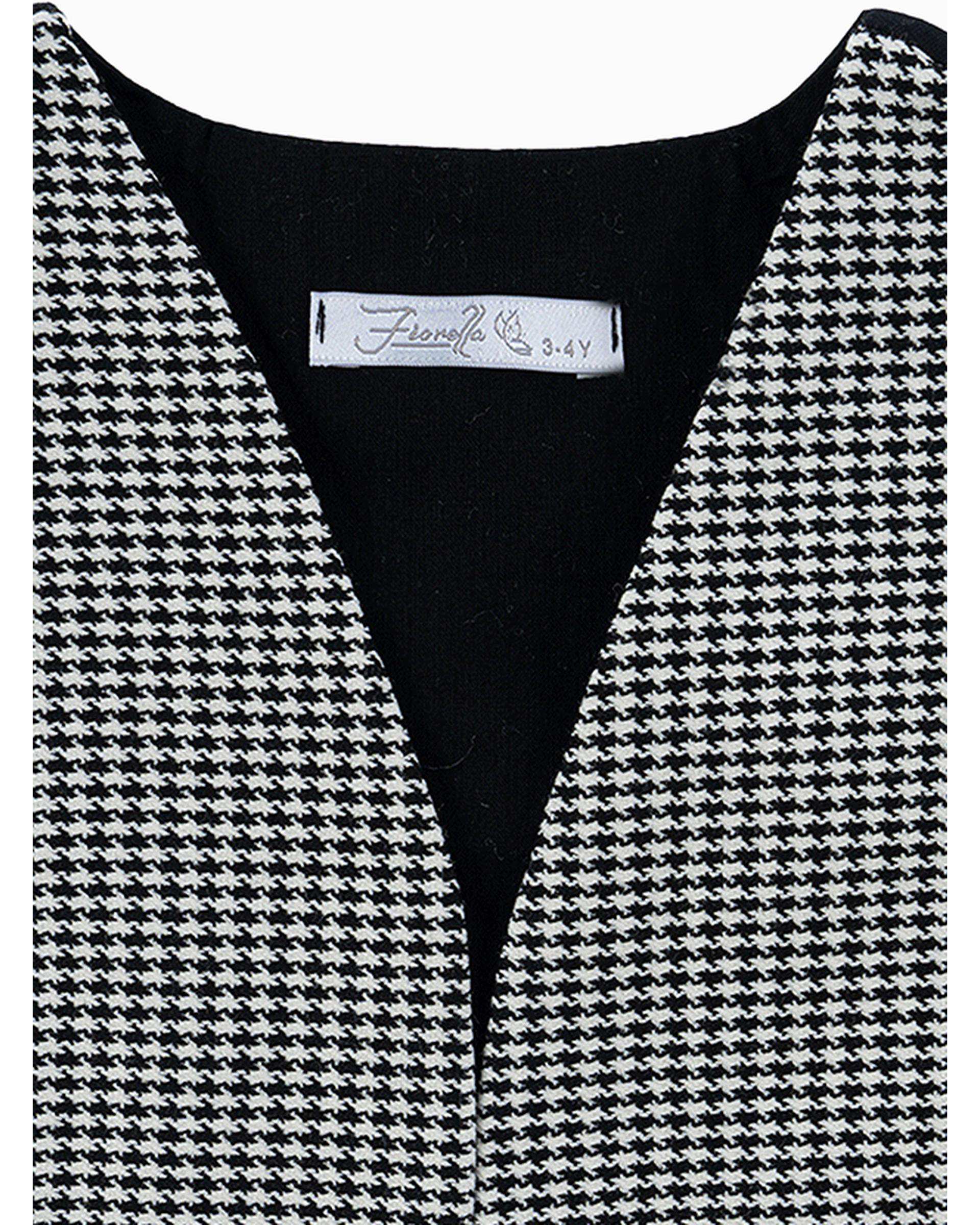 ست جلیقه و دامن دخترانه خاکستری فیورلا Fiorella مدل درنیکا 1 کد 35521