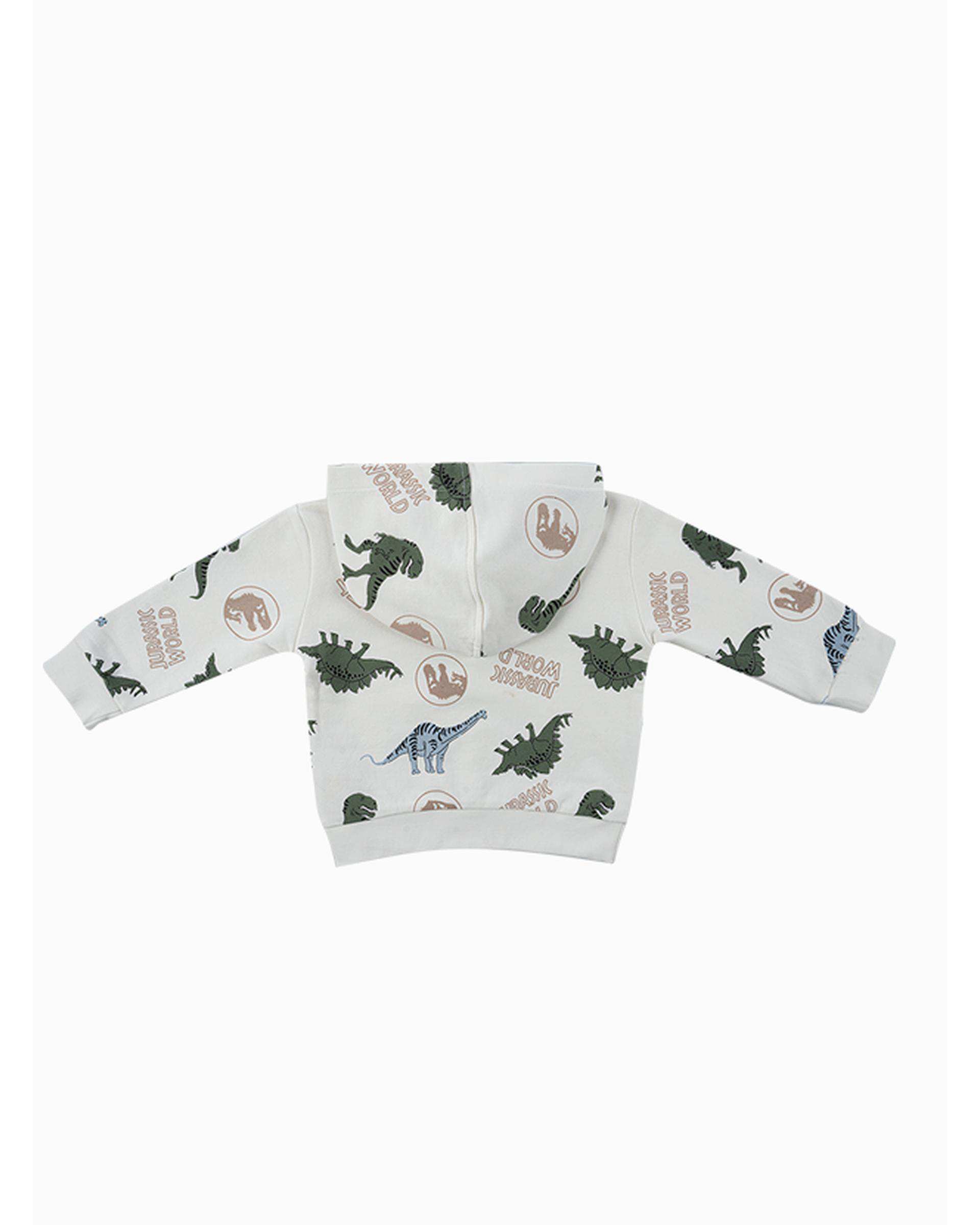 ست بلوز و شلوار پسرانه استخوانی فیورلا Fiorella مدل ژوراسیک کد 35538