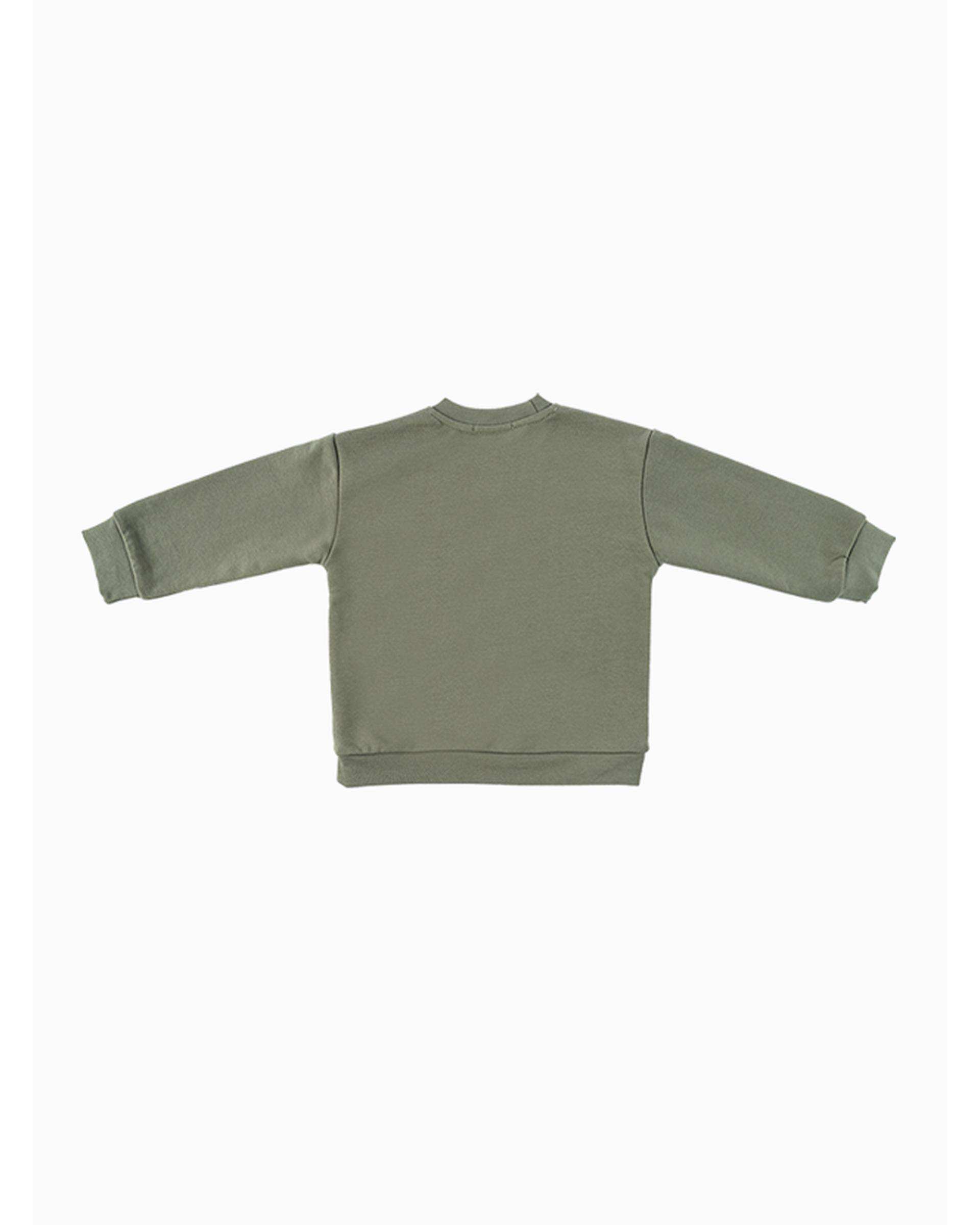 ست بلوز و شلوار پسرانه سبز فیورلا Fiorella مدل هومیز کد 35551