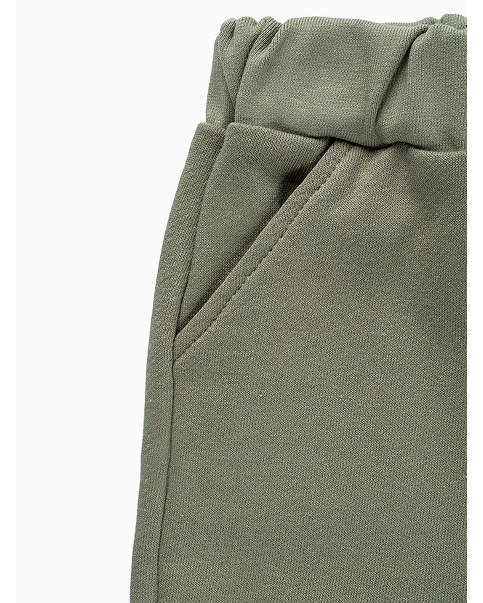 ست بلوز و شلوار پسرانه سبز فیورلا Fiorella مدل هومیز کد 35551