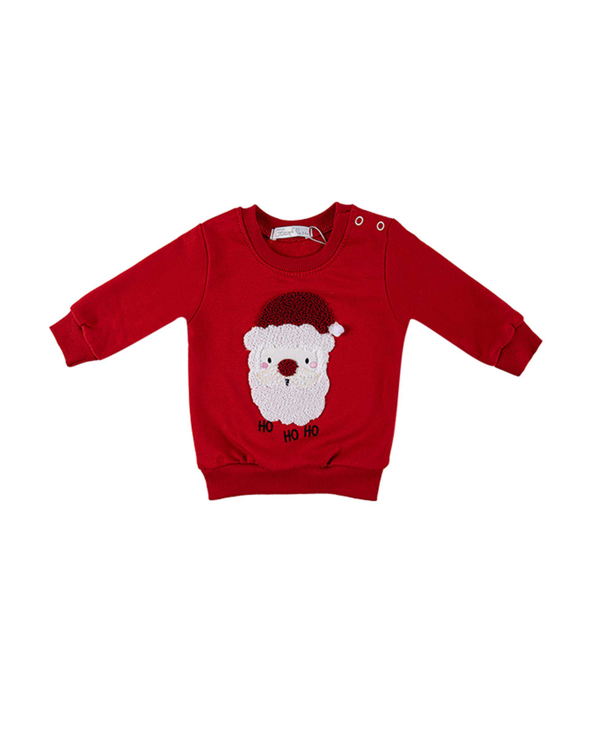 ست بلوز و شلوار پسرانه قرمز فیورلا Fiorella مدل سانتا 2 کد 35555