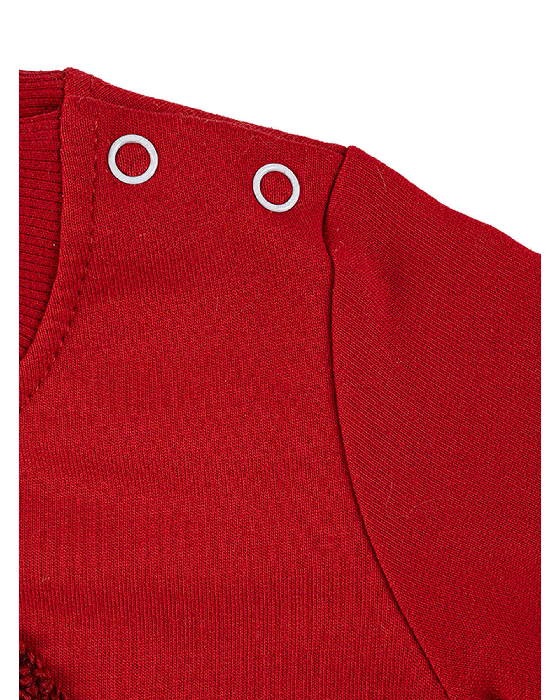 ست بلوز و شلوار پسرانه قرمز فیورلا Fiorella مدل سانتا 2 کد 35555