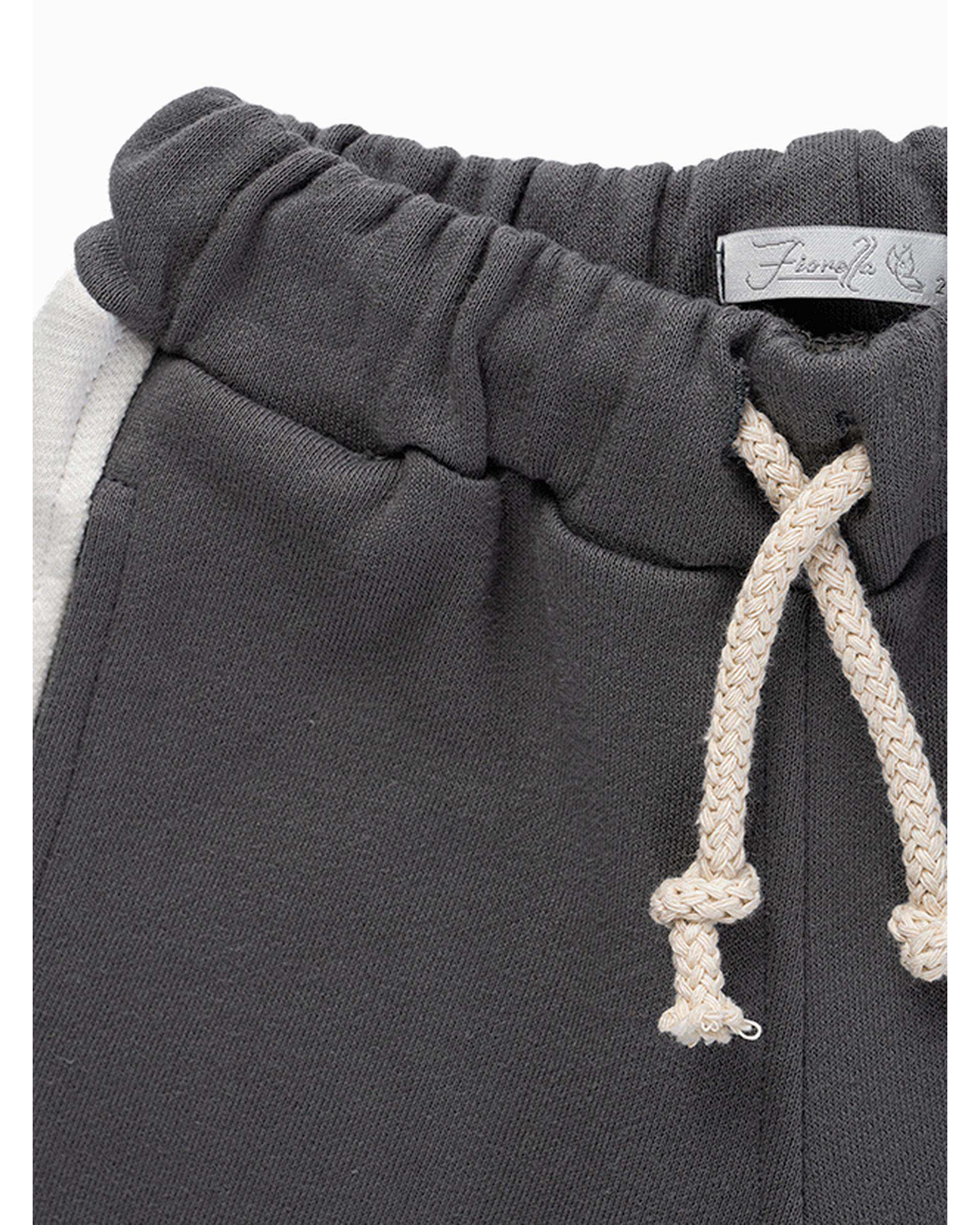 ست سویشرت و شلوار دخترانه خاکستری فیورلا Fiorella مدل ترنم کد 35562