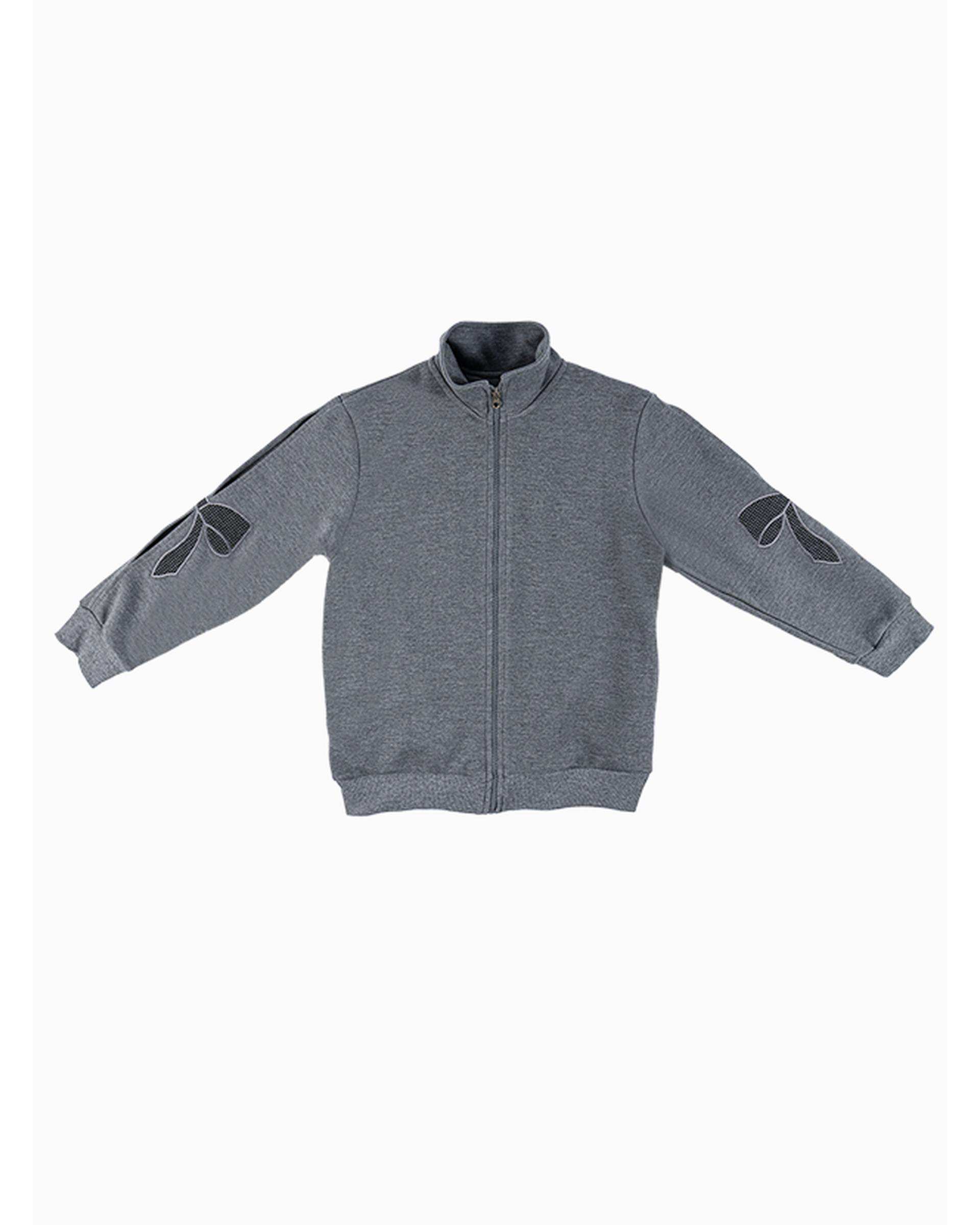 ست لباس دخترانه طوسی فیورلا Fiorella مدل دل آرام 2 کد 45501