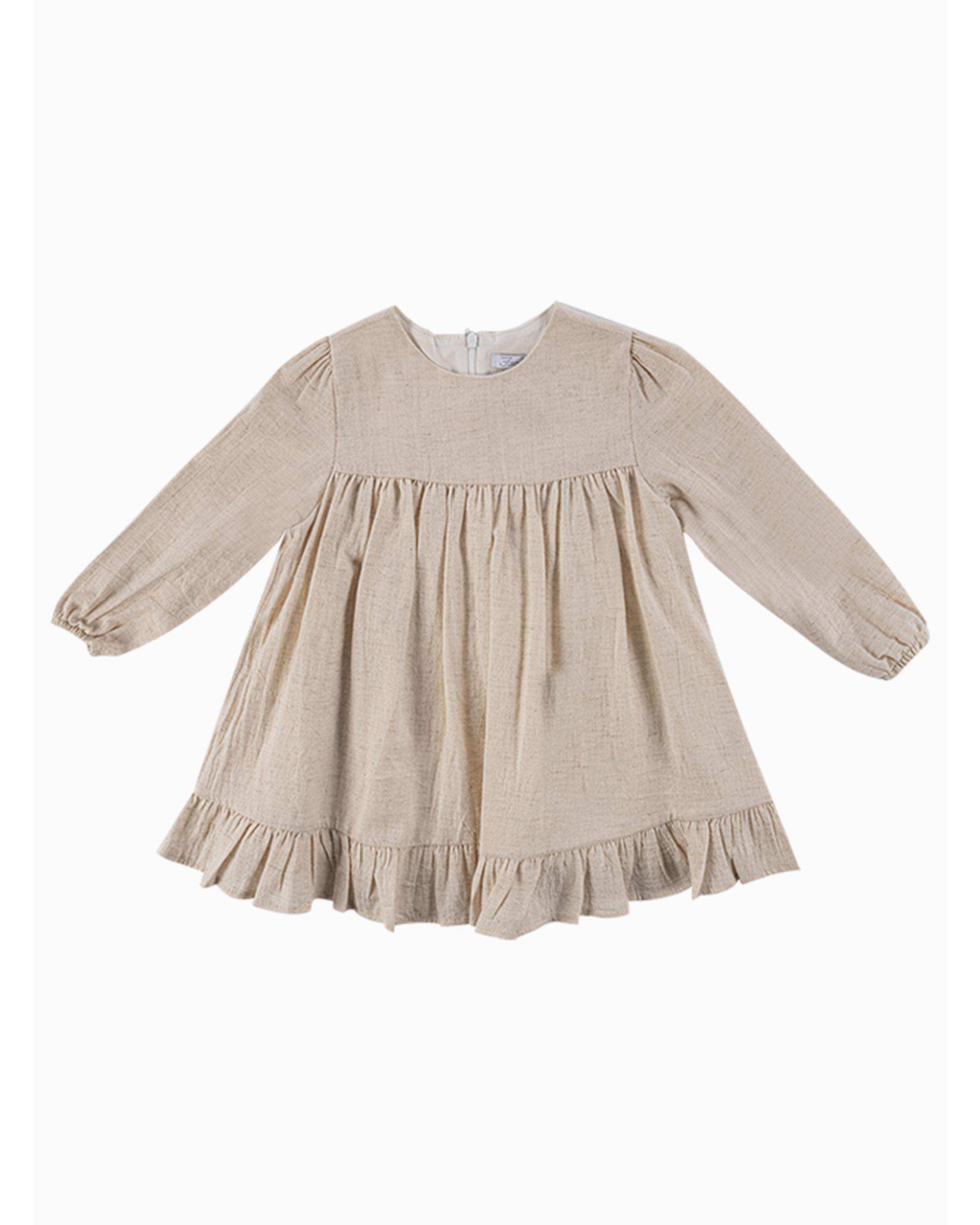 ست جلیقه و پیراهن دخترانه فیورلا Fiorella مدل یاس سلطان 3 کد 45504