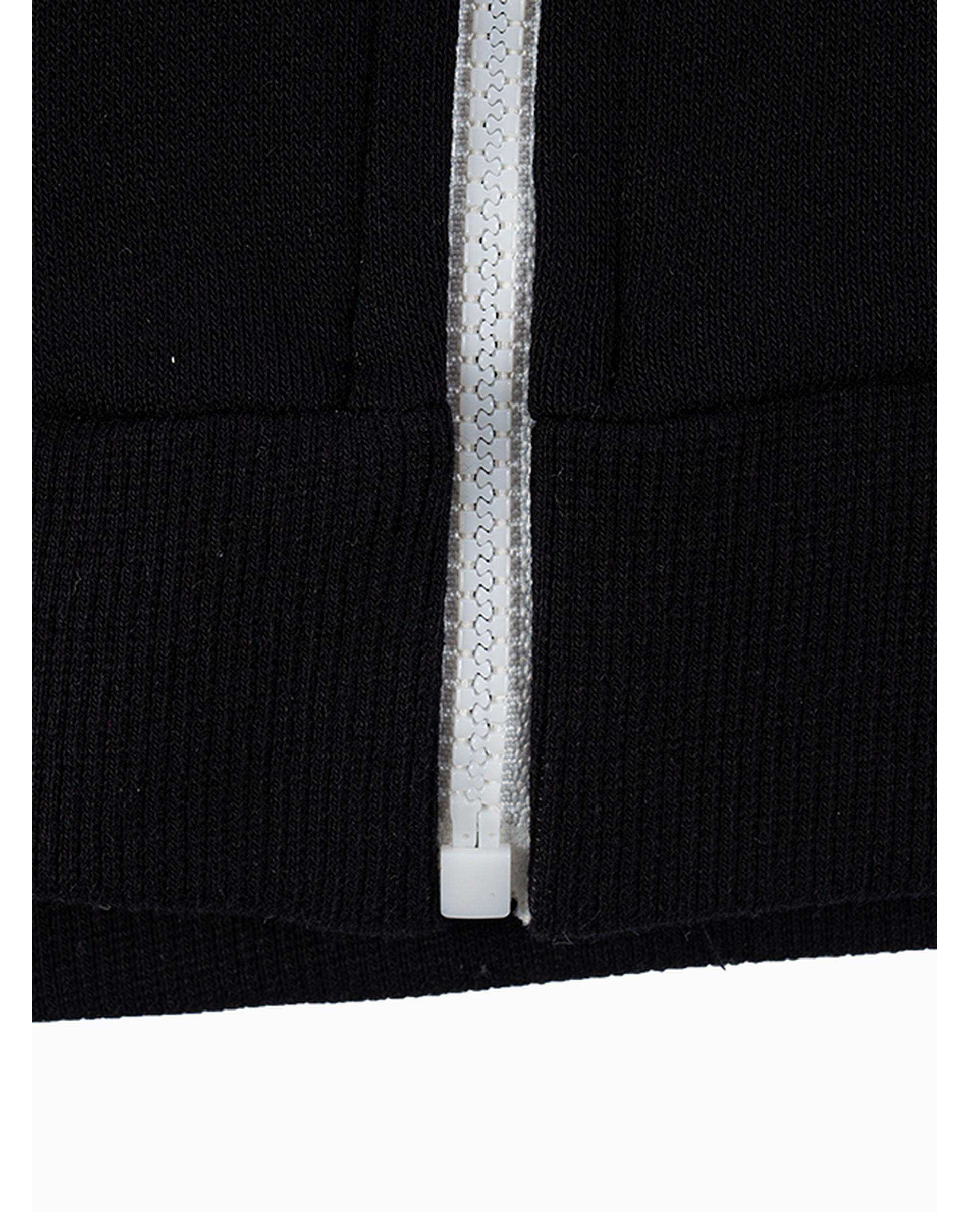 ست سویشرت و شلوار دخترانه مشکی سفید فیورلا Fiorella مدل چکاوک کد 45508