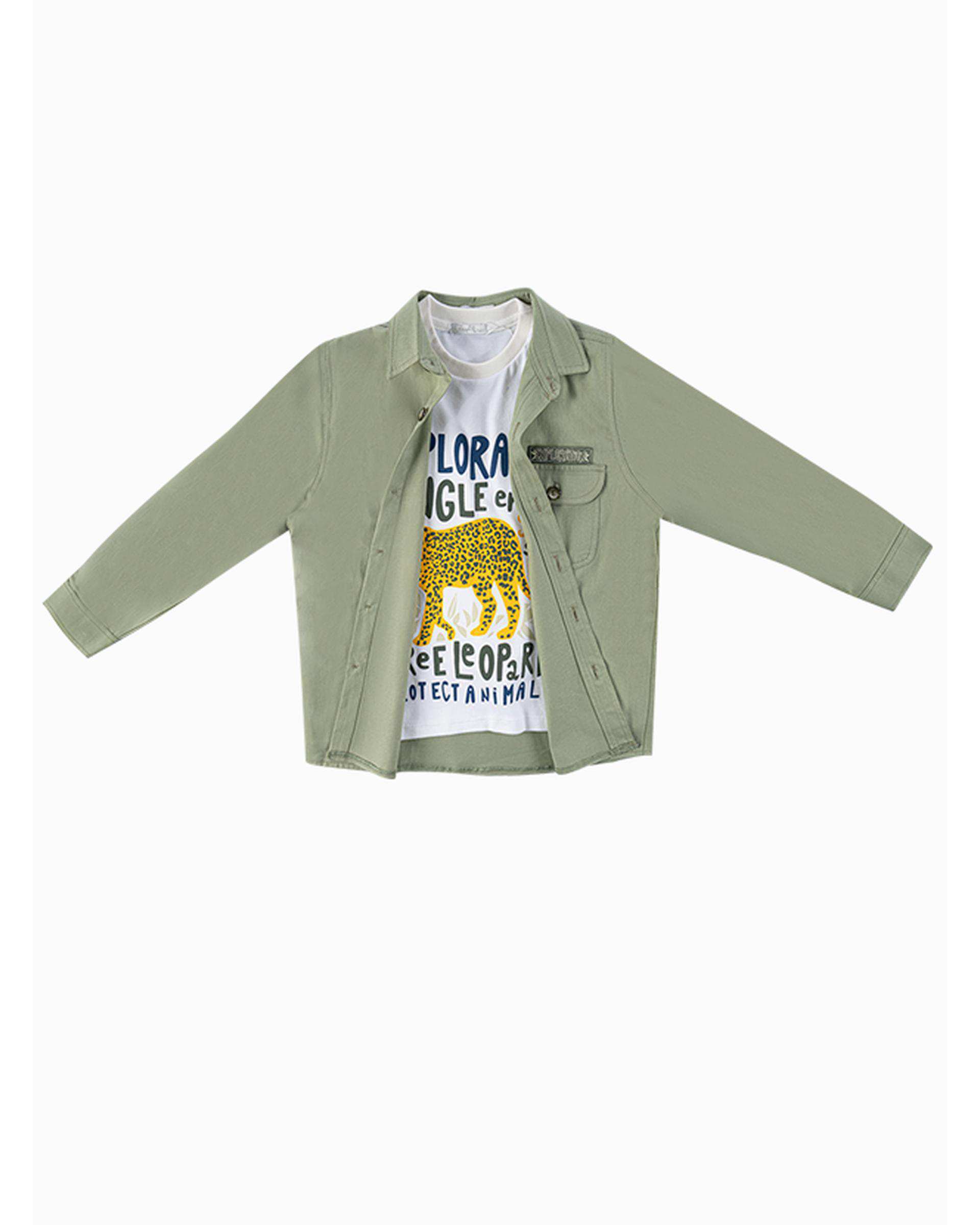 ست شومیز و بلوز پسرانه فیورلا Fiorella مدل جنگلبان 2 کد 45533