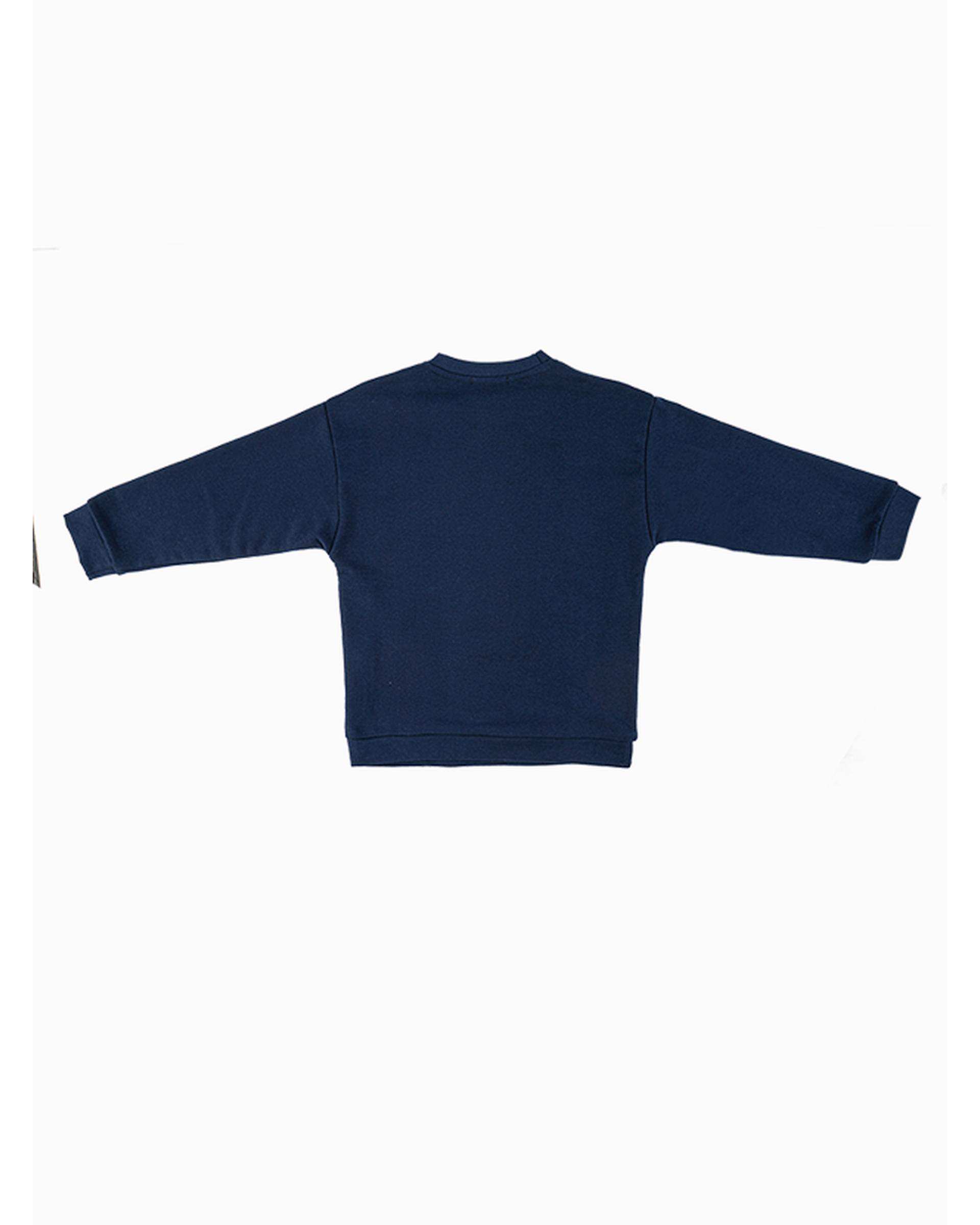 ست بلوز و شلوار پسرانه سرمه ای فیورلا Fiorella مدل راگبی کد 45543