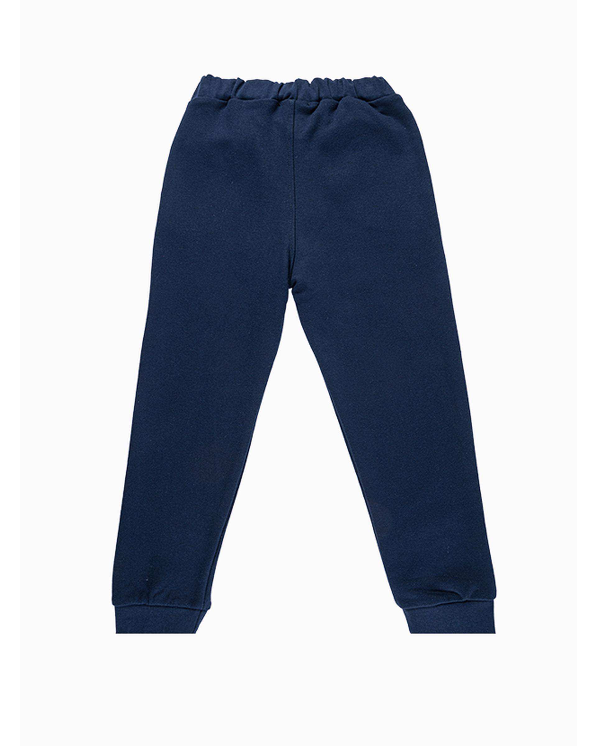 ست بلوز و شلوار پسرانه سرمه ای فیورلا Fiorella مدل راگبی کد 45543