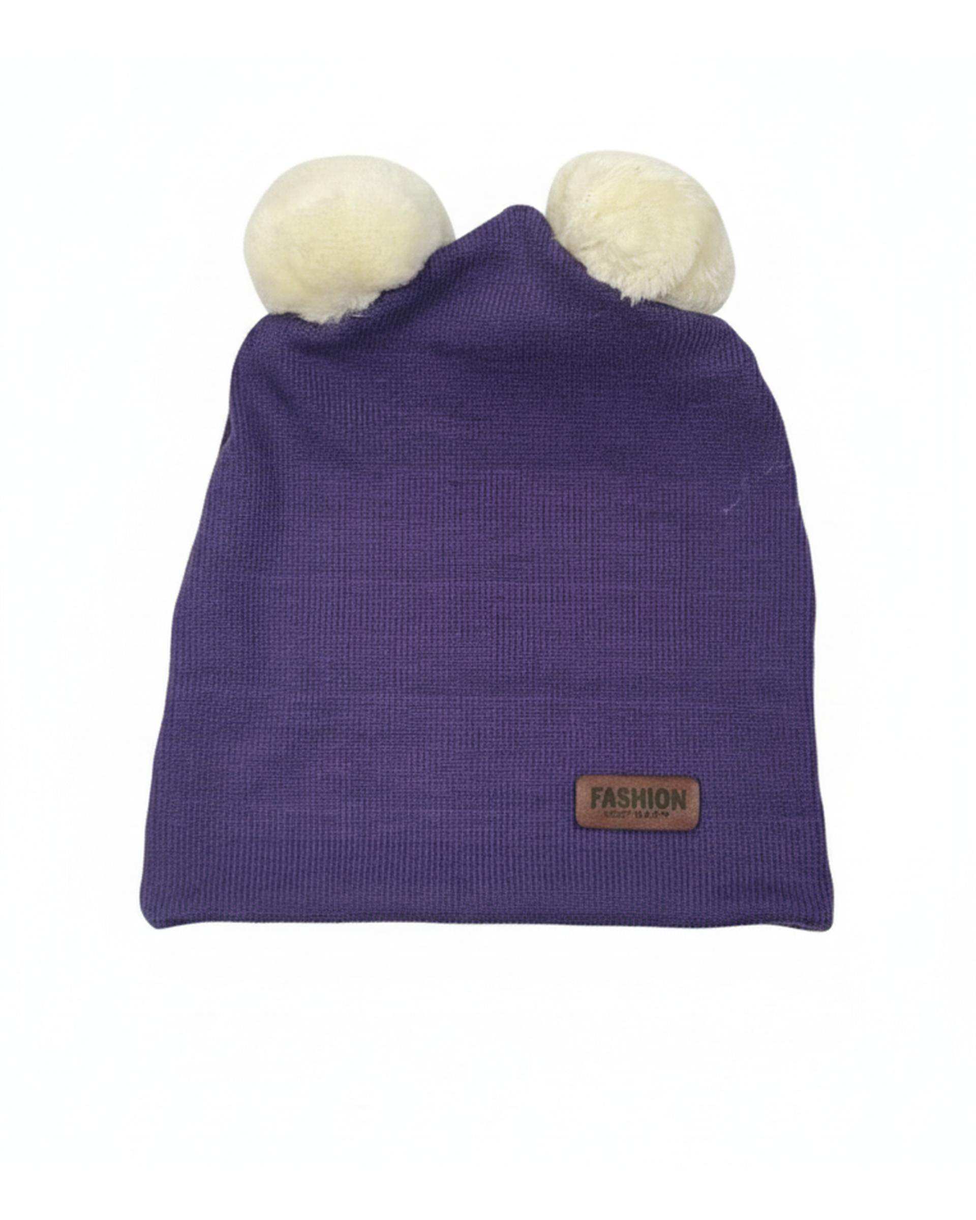 کلاه تک پنبه کبریتی دو پوم