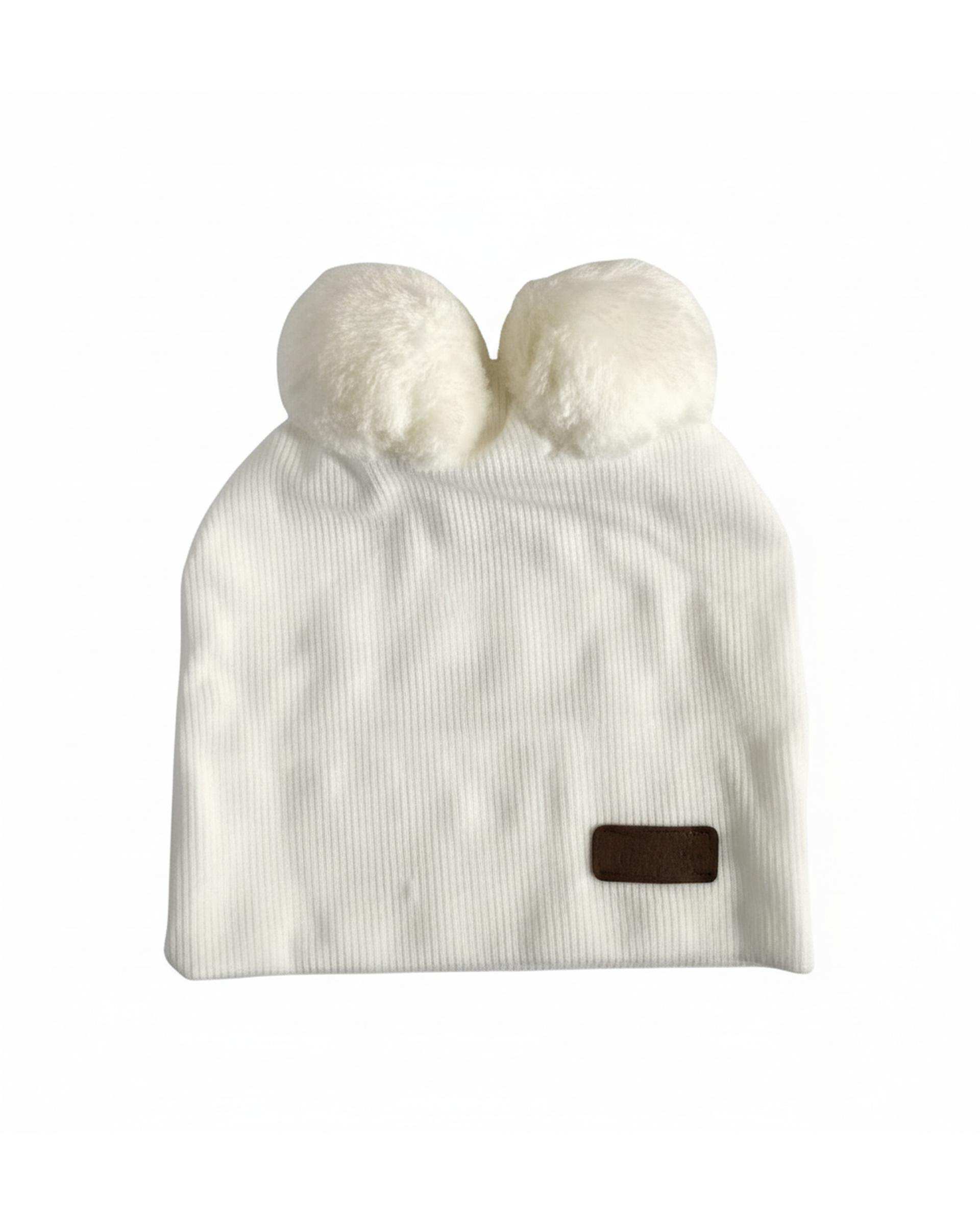 کلاه تک پنبه کبریتی دو پوم