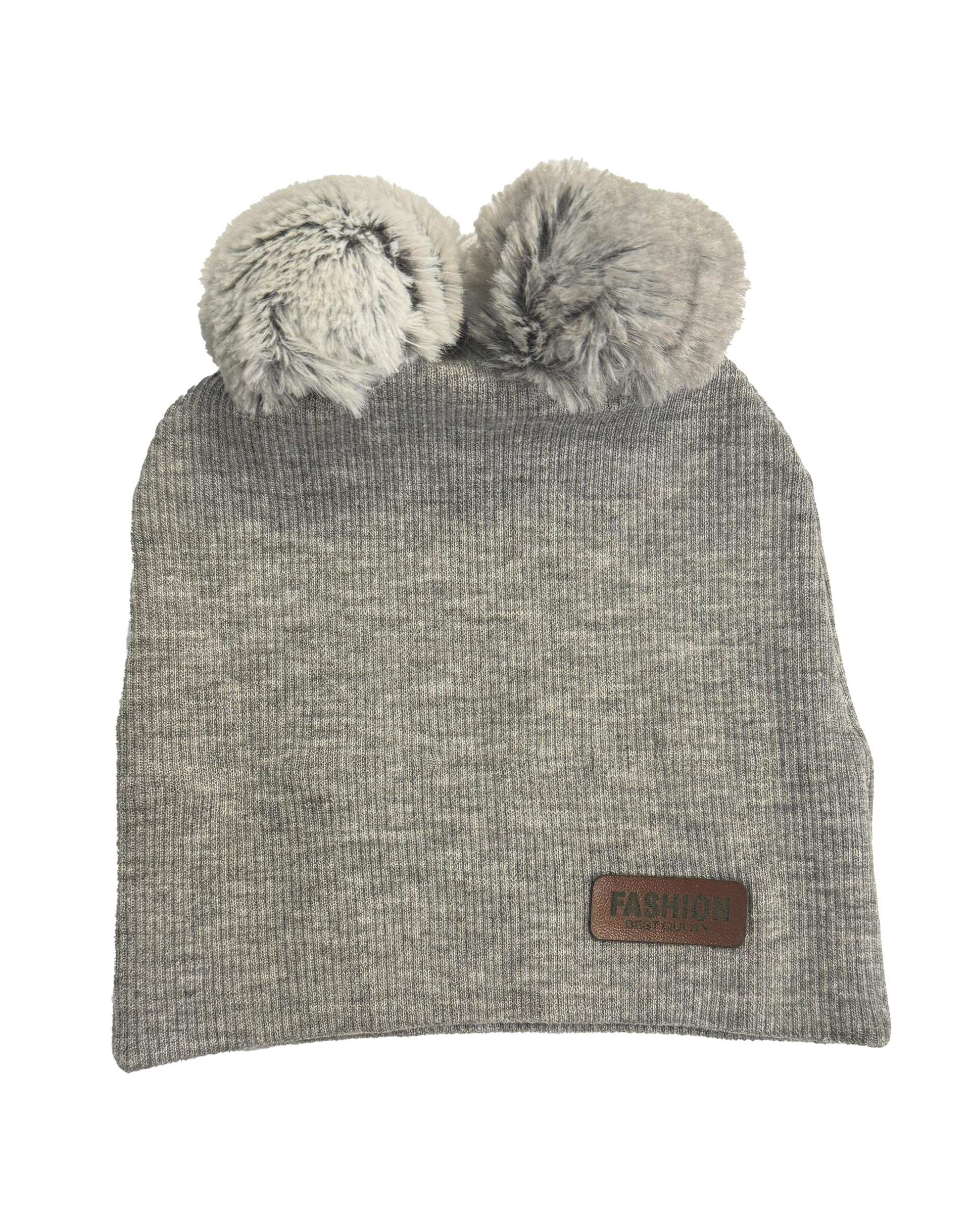 کلاه تک پنبه کبریتی دو پوم