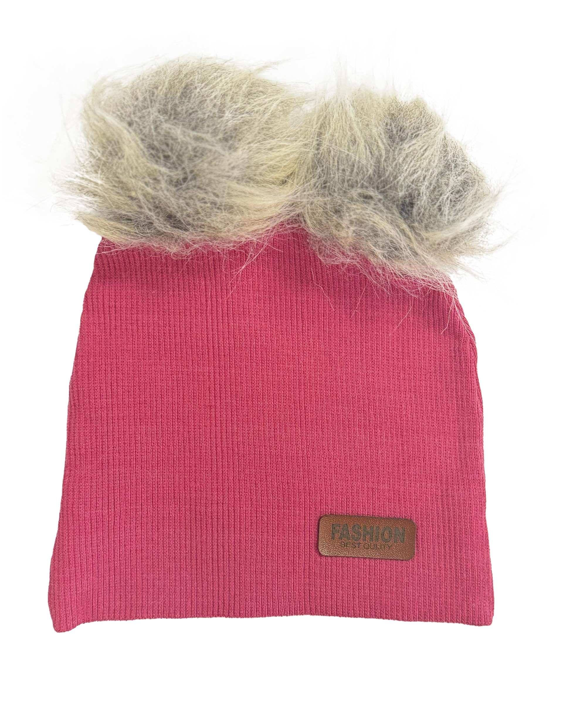 کلاه تک پنبه کبریتی دو پوم