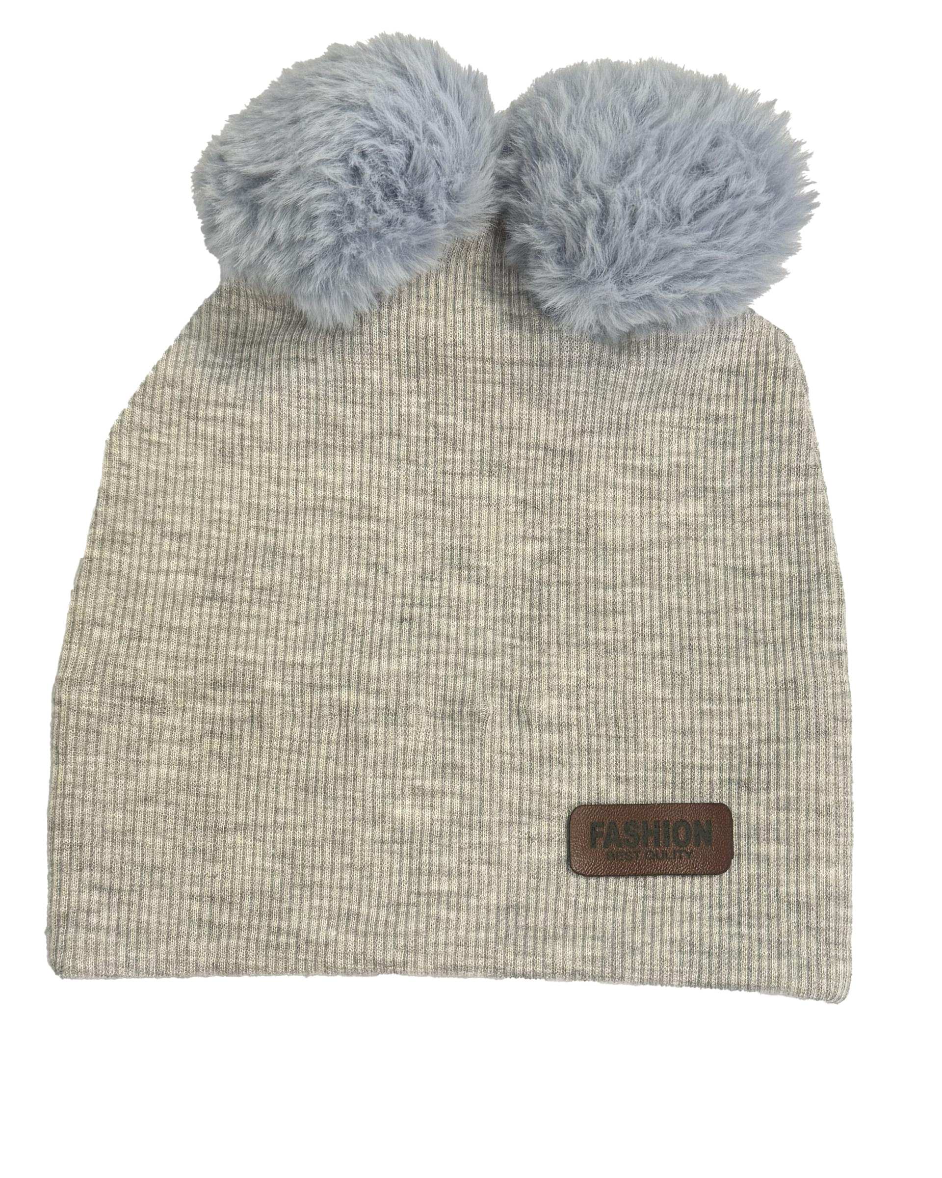 کلاه تک پنبه کبریتی دو پوم