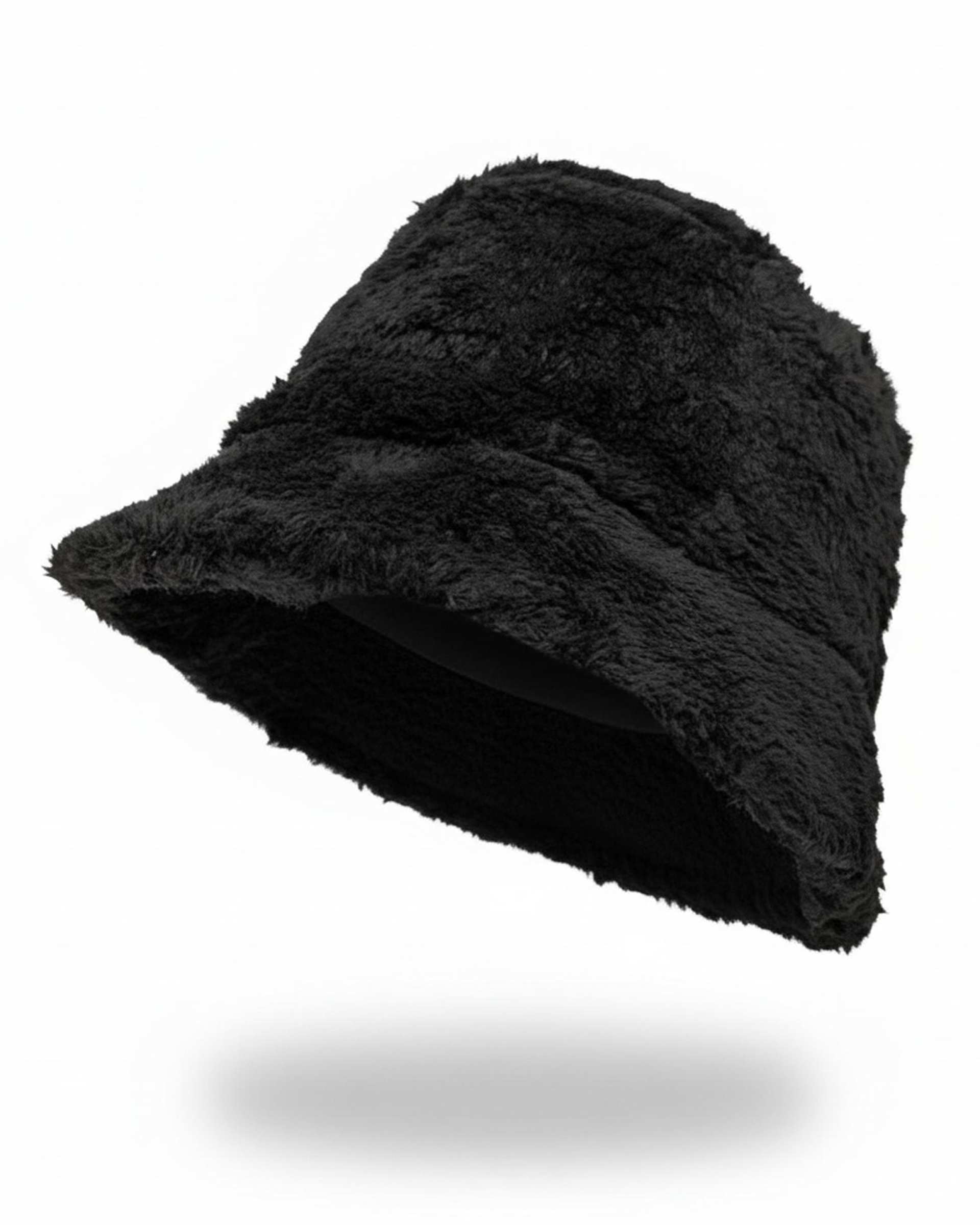 کلاه باکت زمستانی خزدار لطیف مدل کلاسیک