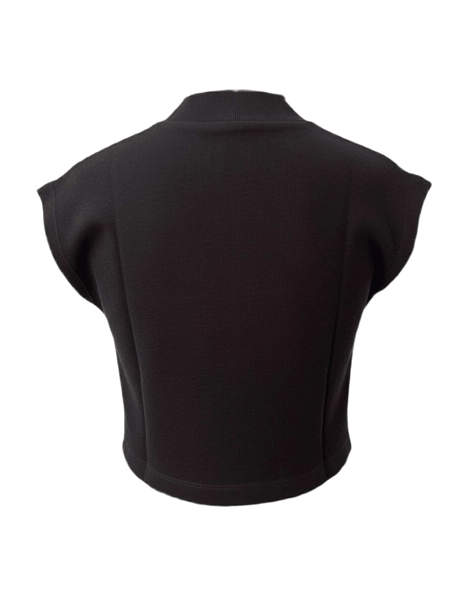 تاپ کوتاه زنانه مشکی سرژه Serge کد 203608