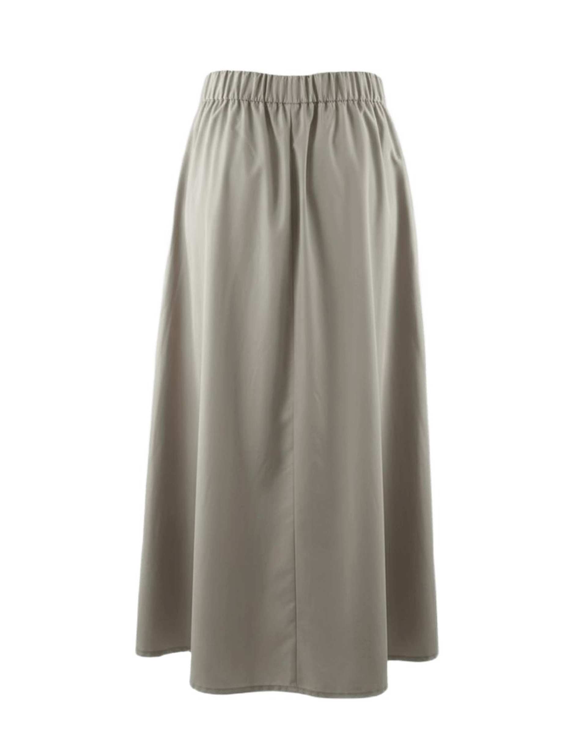 دامن زنانه پاییزه طوسی سرژه Serge کد 210239