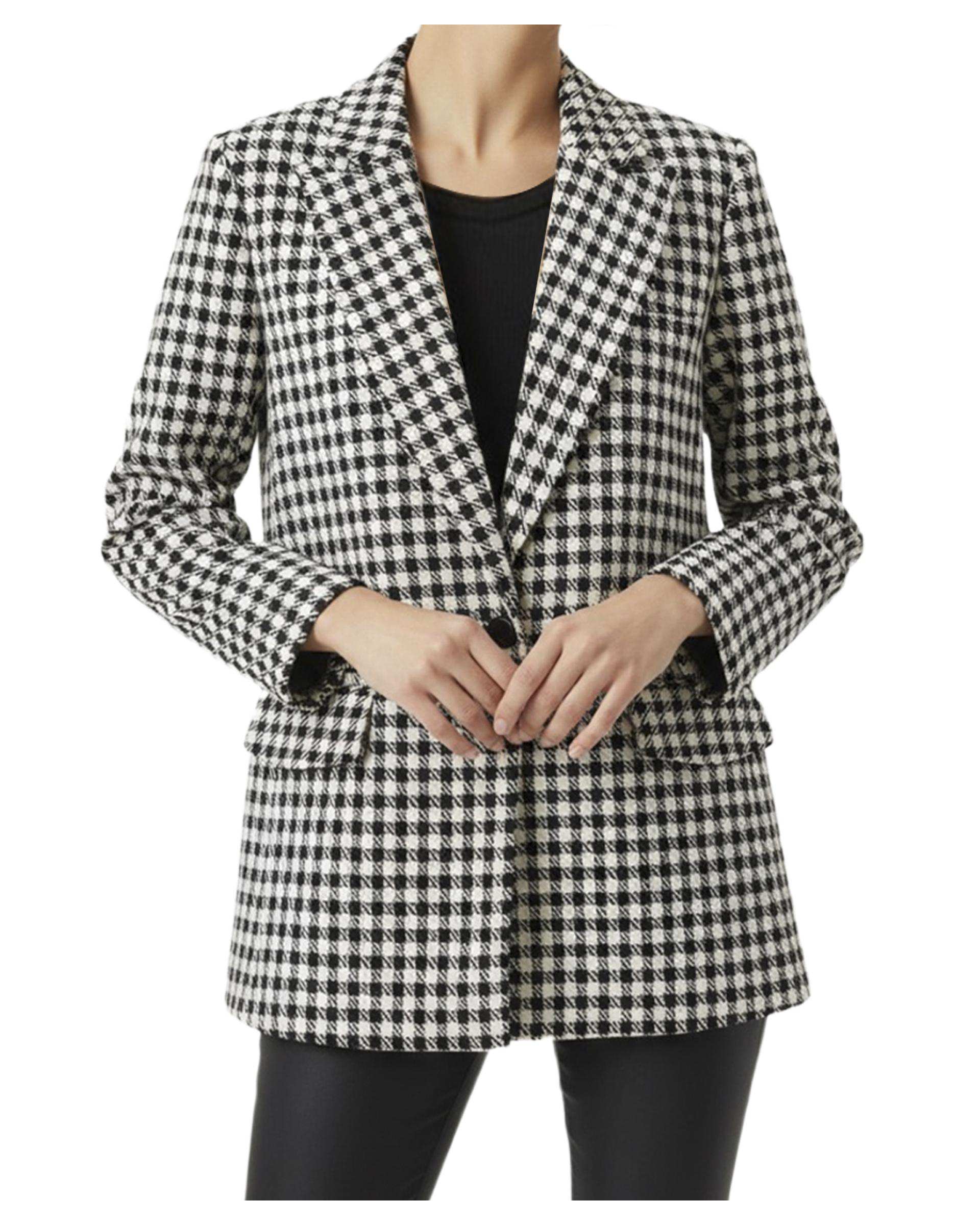 کت زنانه پیچازی سرمه ای سرژه Serge کد 212304