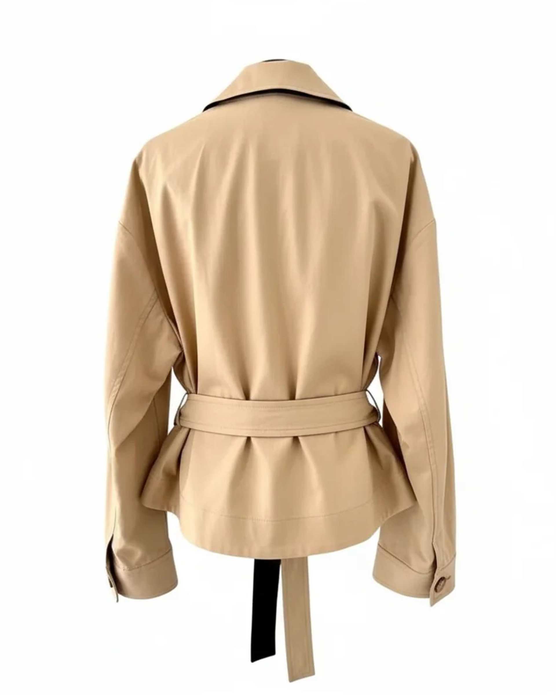 بارانی زنانه کرم سرژه Serge کد 228162