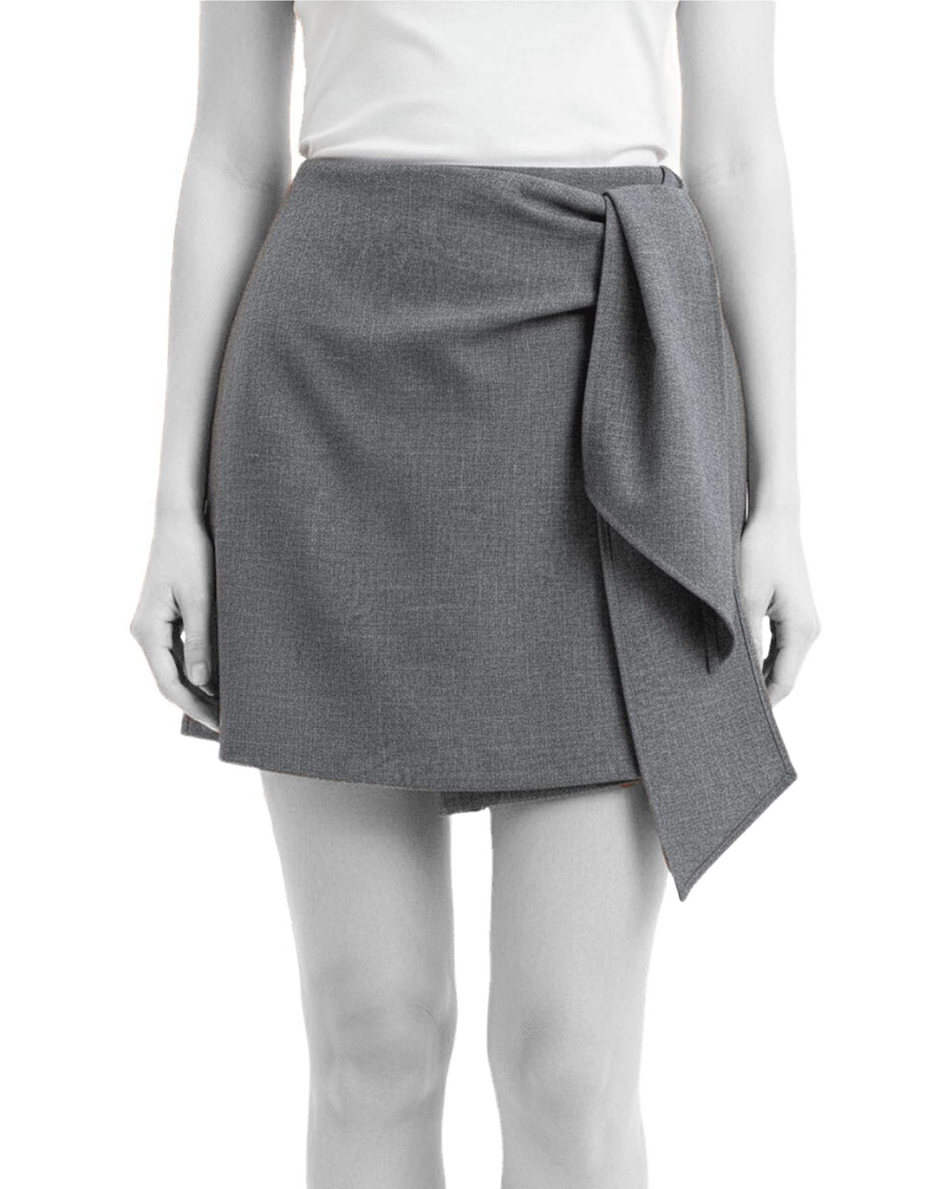 شلوارک زنانه طوسی سرژه Serge کد 229162