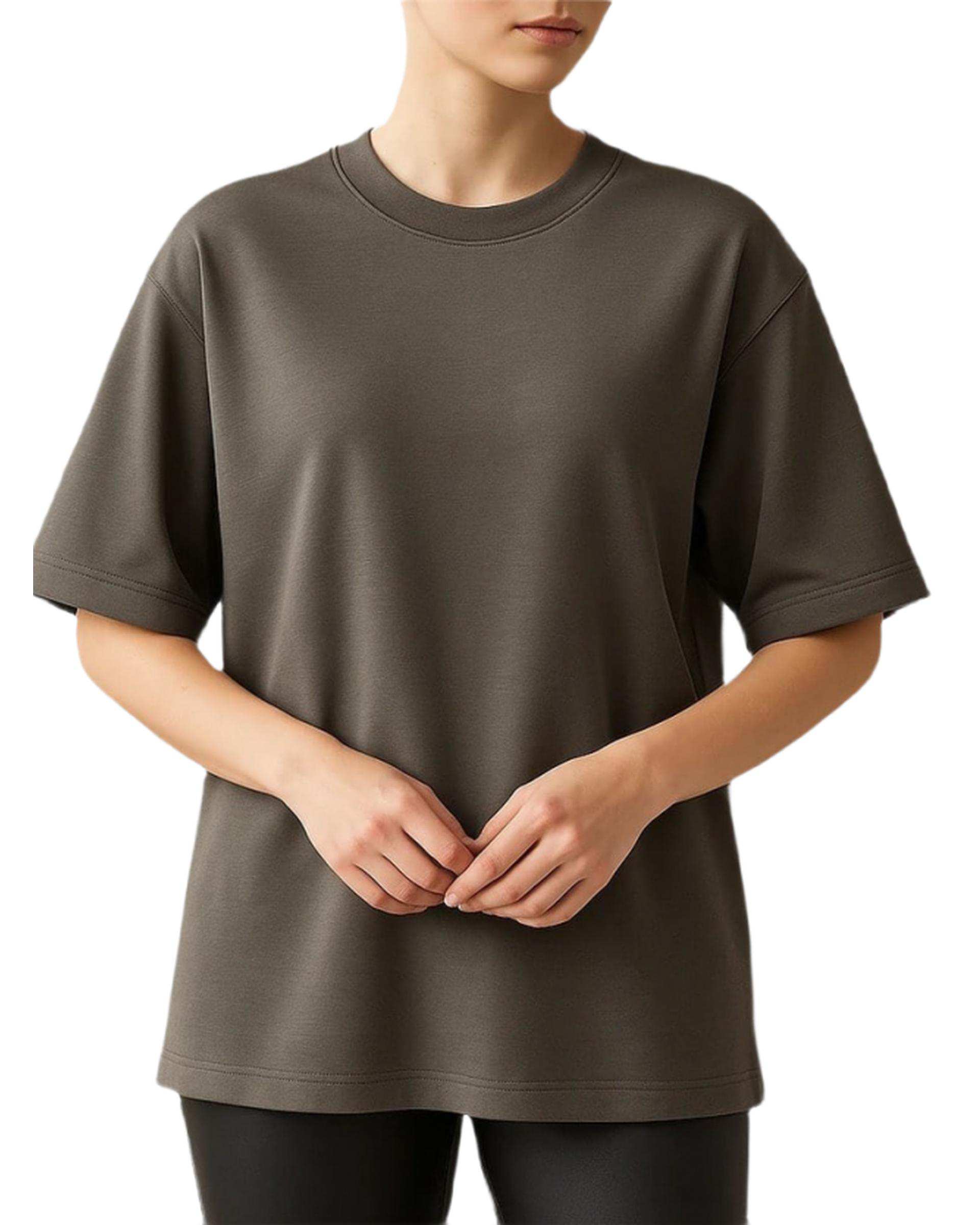 تی شرت زنانه طوسی سرژه Serge کد 243123