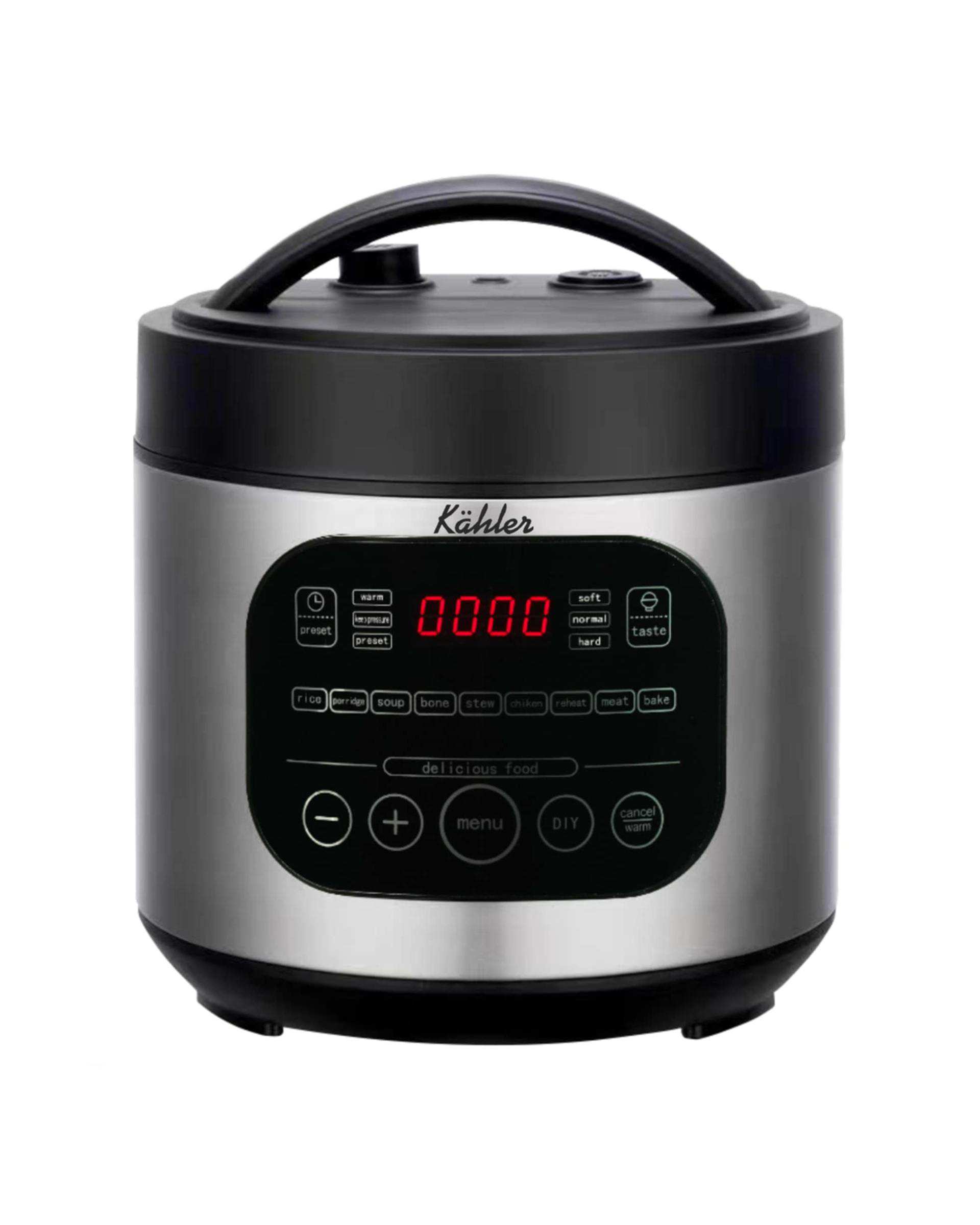 زودپز دیجیتال مشکی کاخلر kahler مدل KH-5512-B