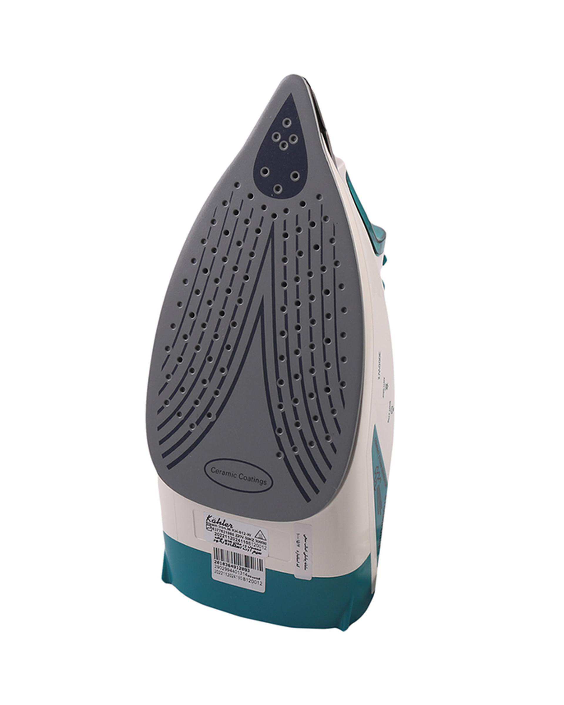 اتو بخار دستی سفید کاخلر kahler مدل KH-812-W