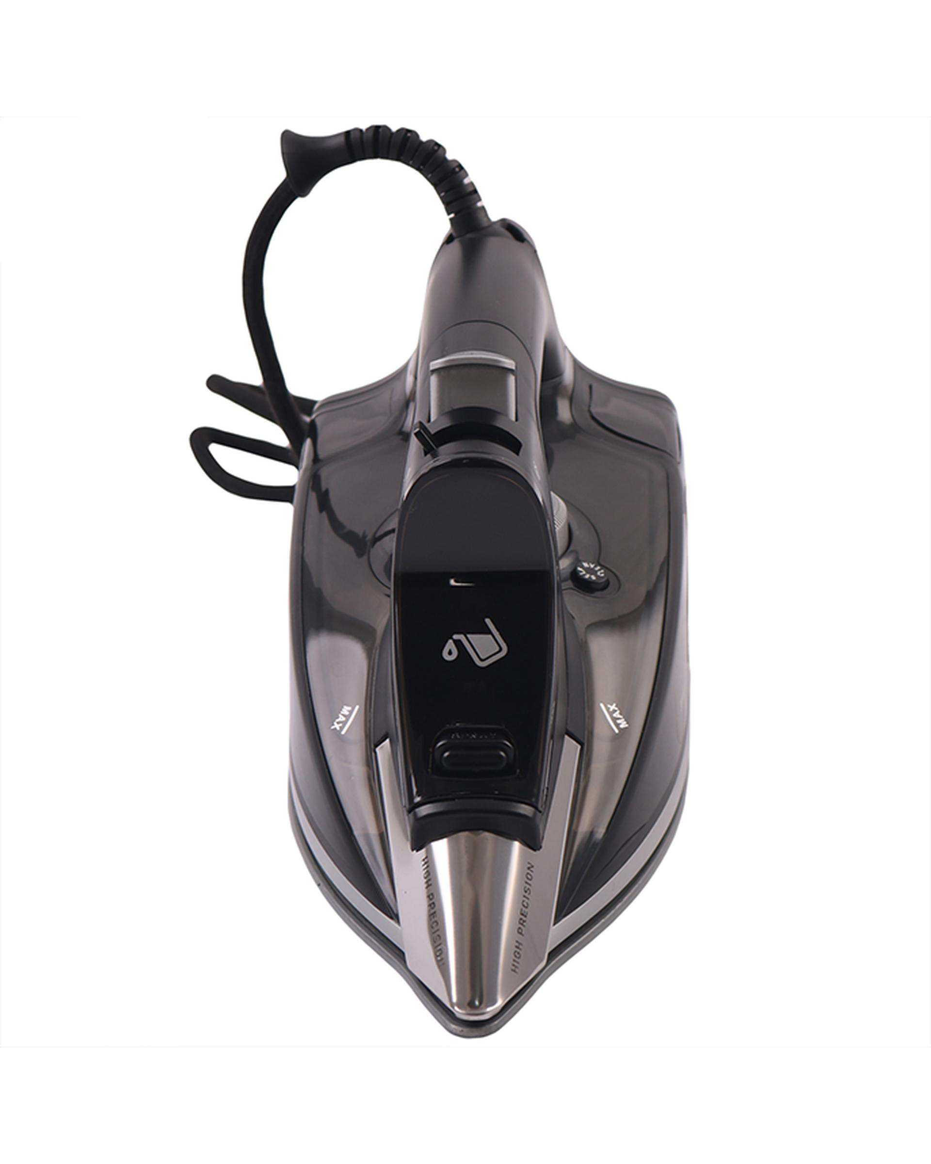 اتو بخار دستی نقره ای مشکی کاخلر kahler مدل KH-813-G