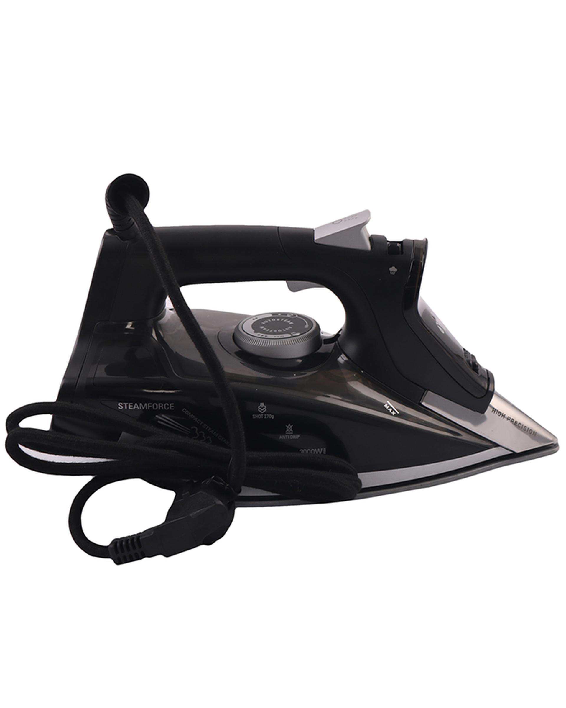 اتو بخار دستی نقره ای مشکی کاخلر kahler مدل KH-813-G