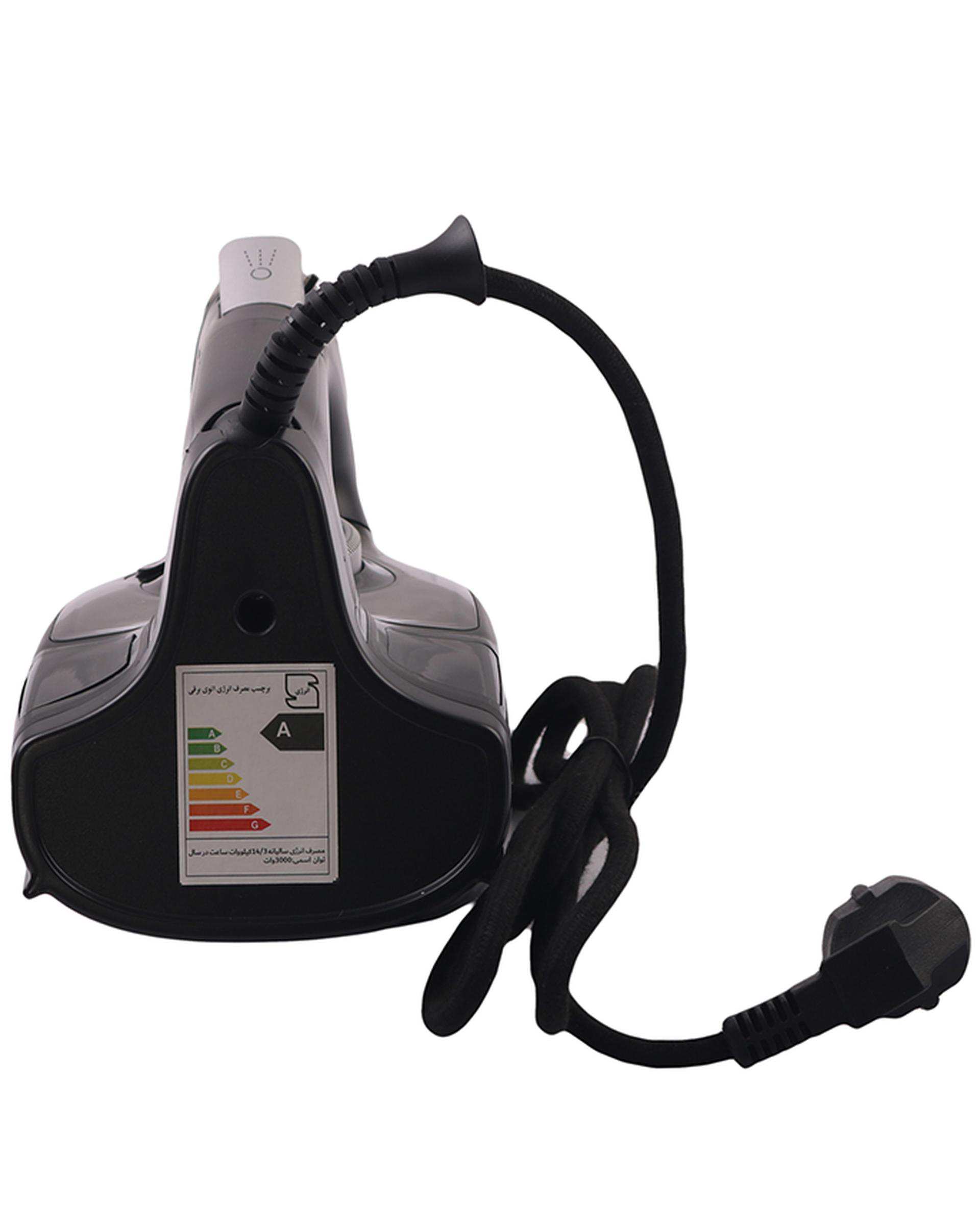 اتو بخار دستی نقره ای مشکی کاخلر kahler مدل KH-813-G