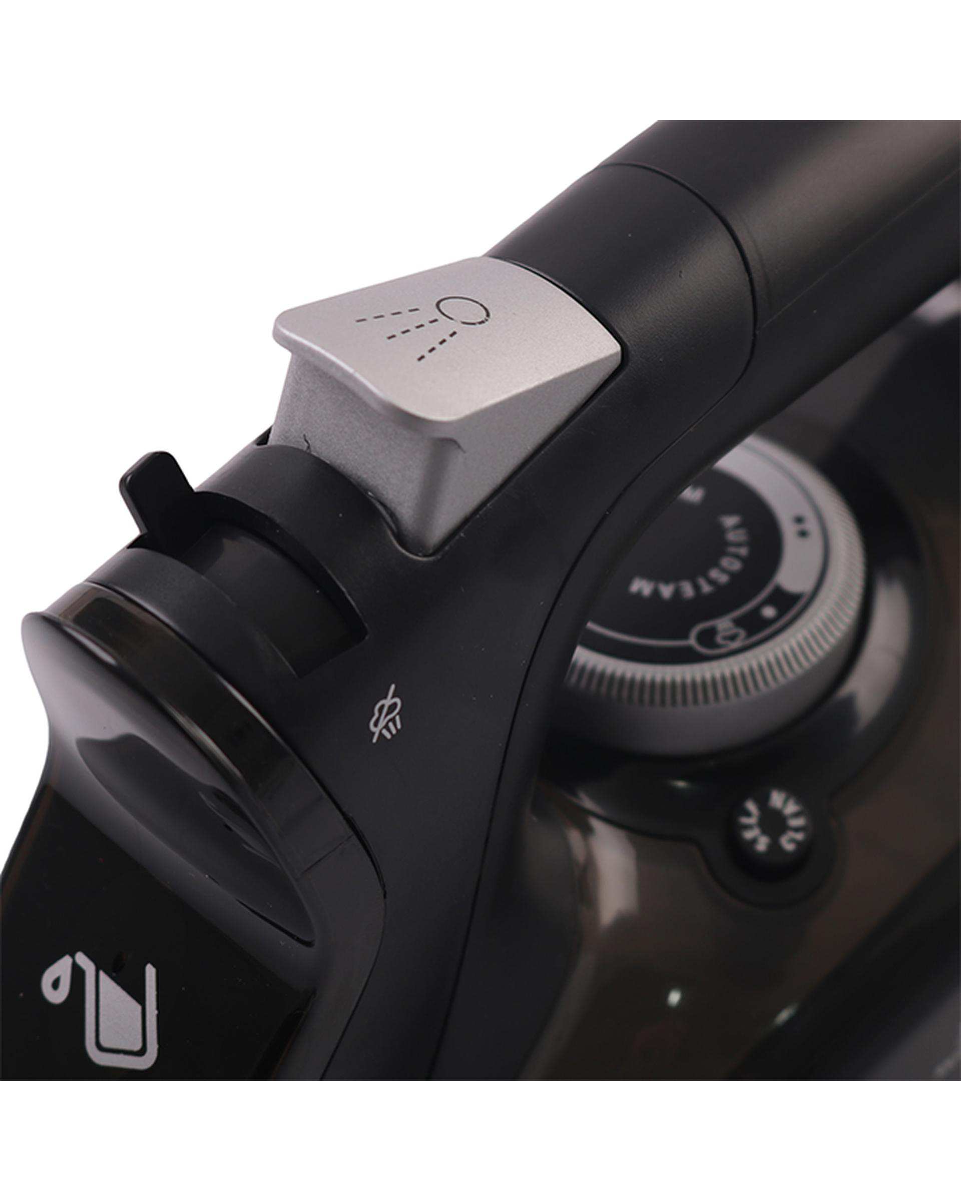 اتو بخار دستی نقره ای مشکی کاخلر kahler مدل KH-813-G