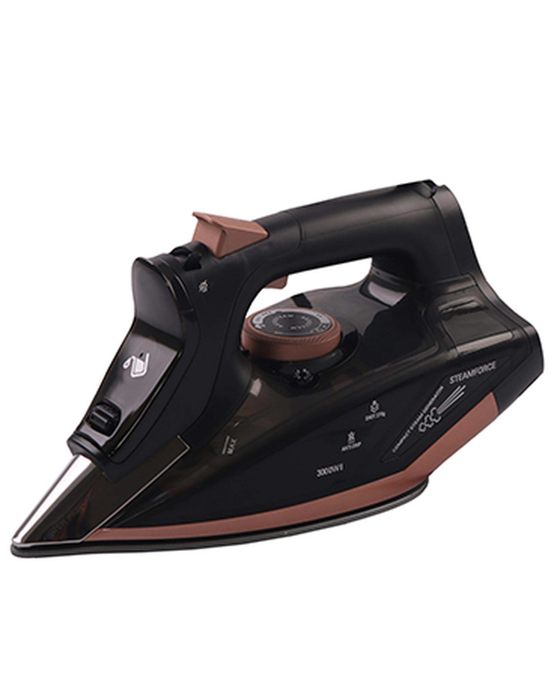 اتو بخار دستی مشکی رز گلد کاخلر kahler مدل KH-814-B